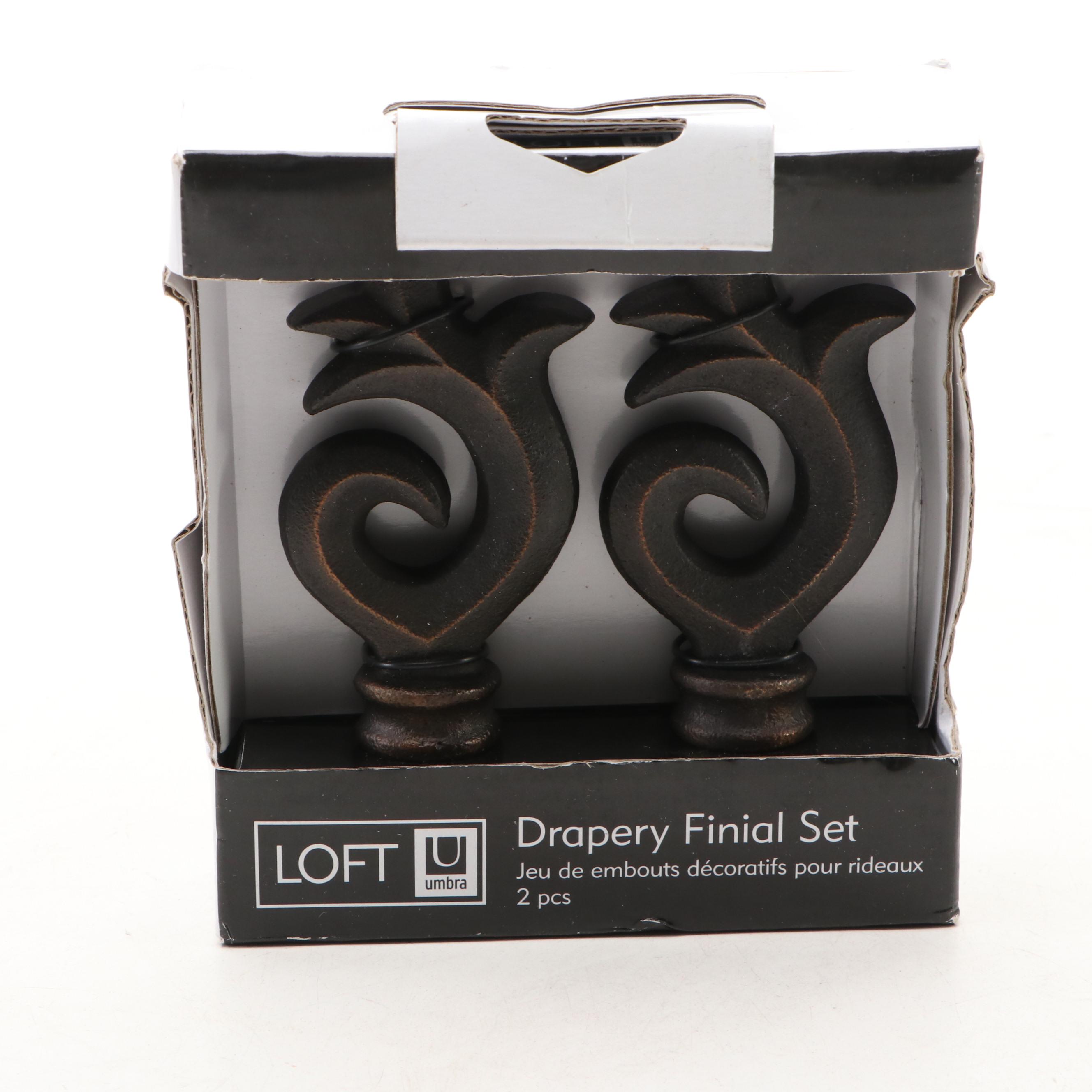 Curtain Rod Finials, Drapery Hardware, Tiebacks and More