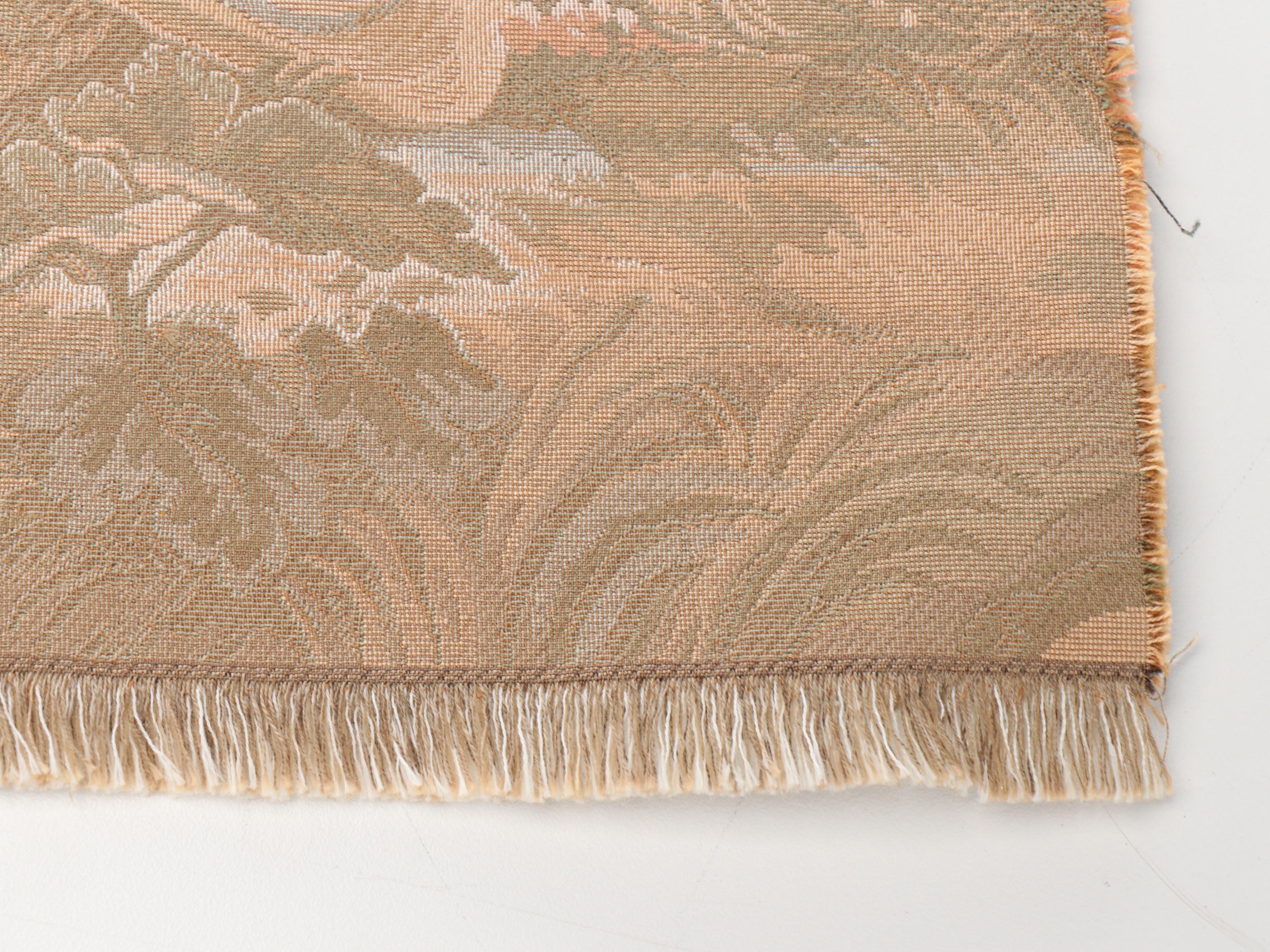 Arazzo French Rococo Revival and Pastoral Scene Tapestry Panels