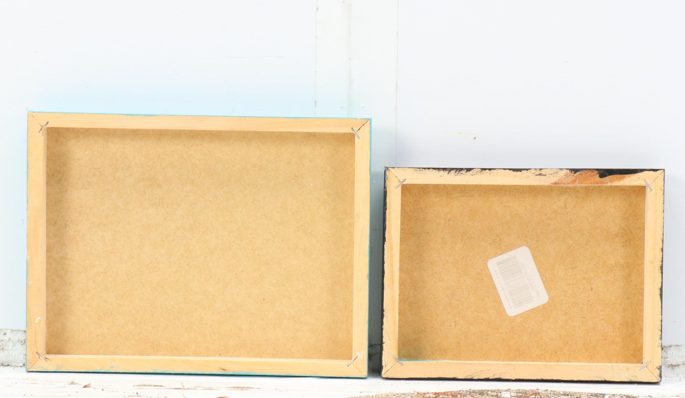 Acrylic Landscape Paintings, Circa 2000