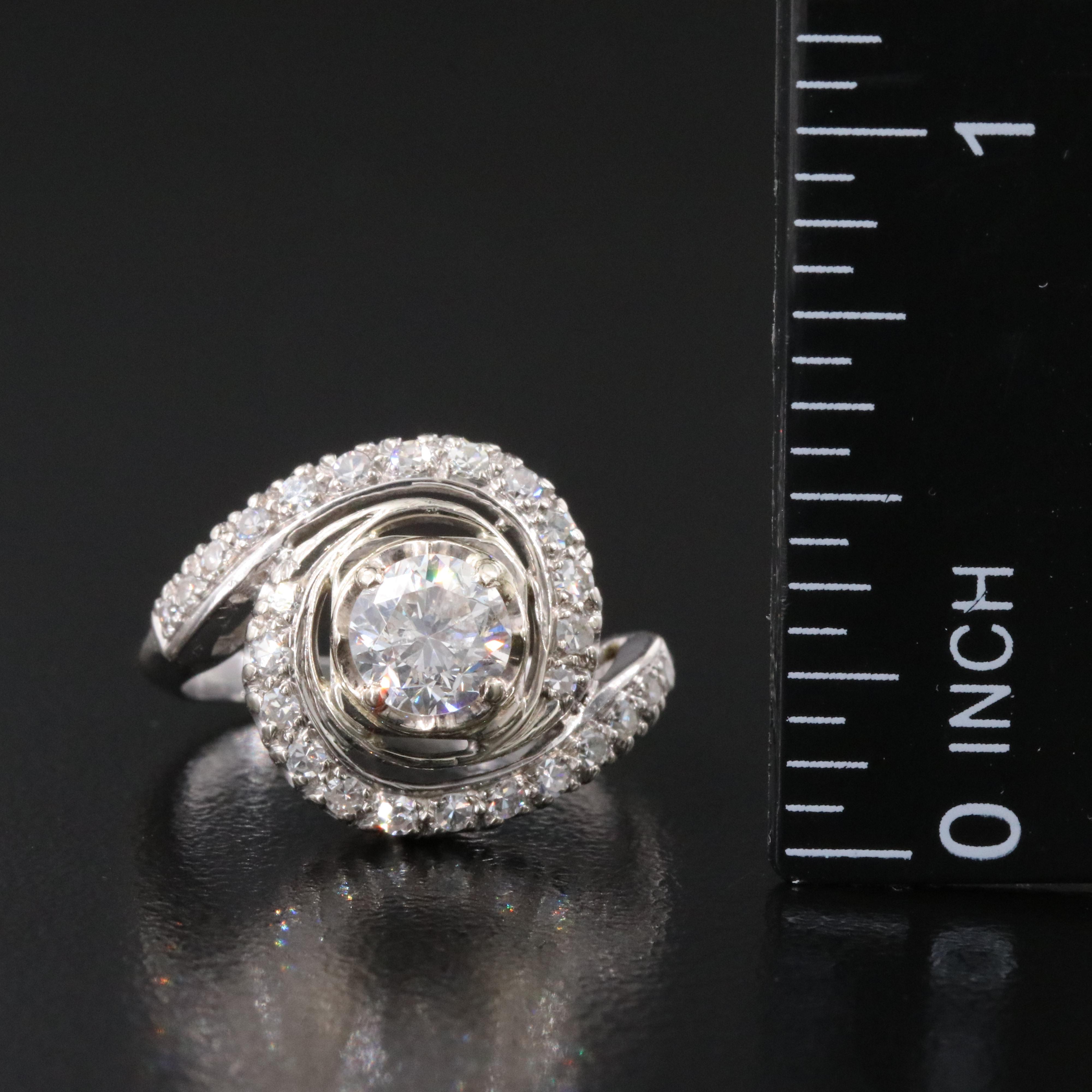 14K 0.98 CTW Diamond Ring