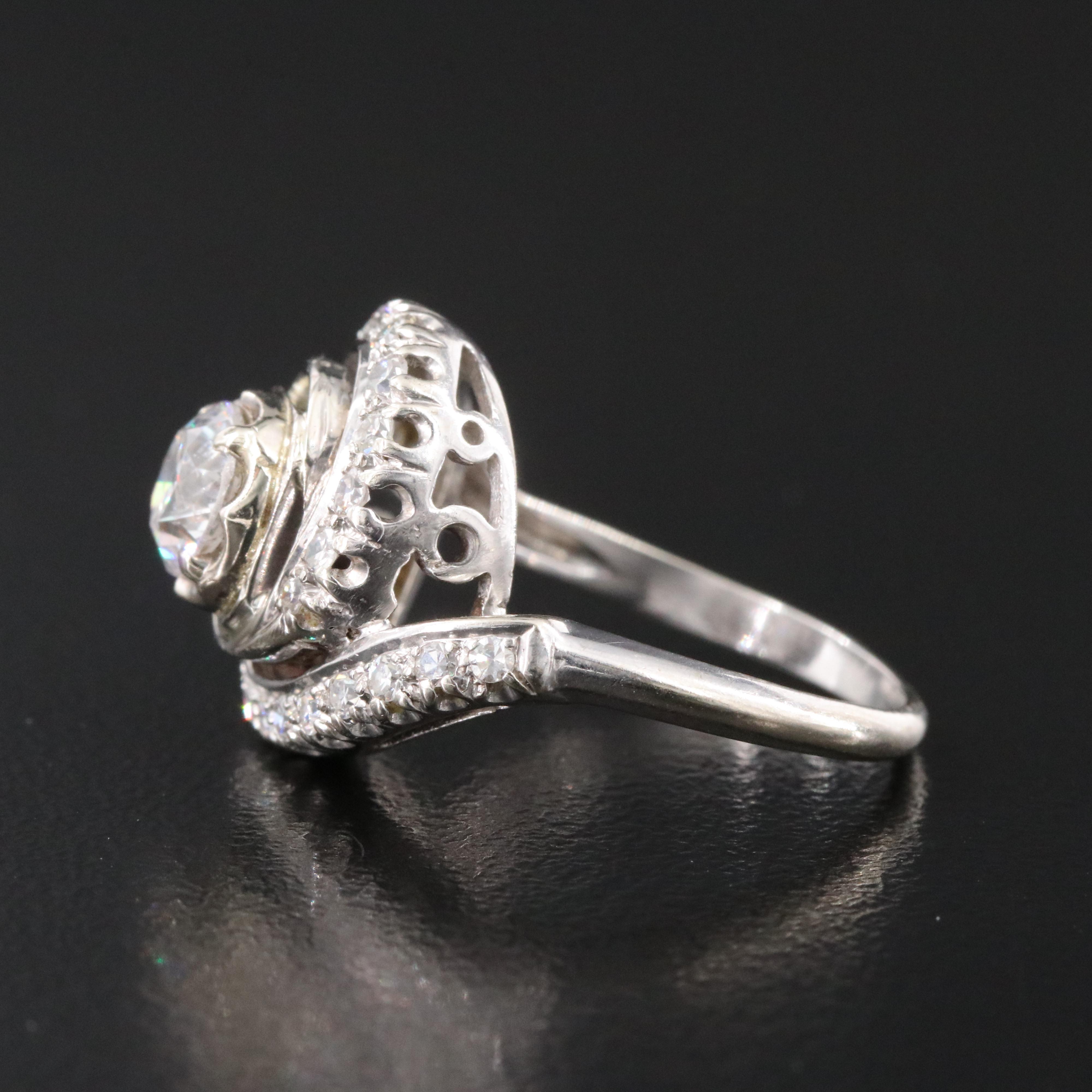 14K 0.98 CTW Diamond Ring