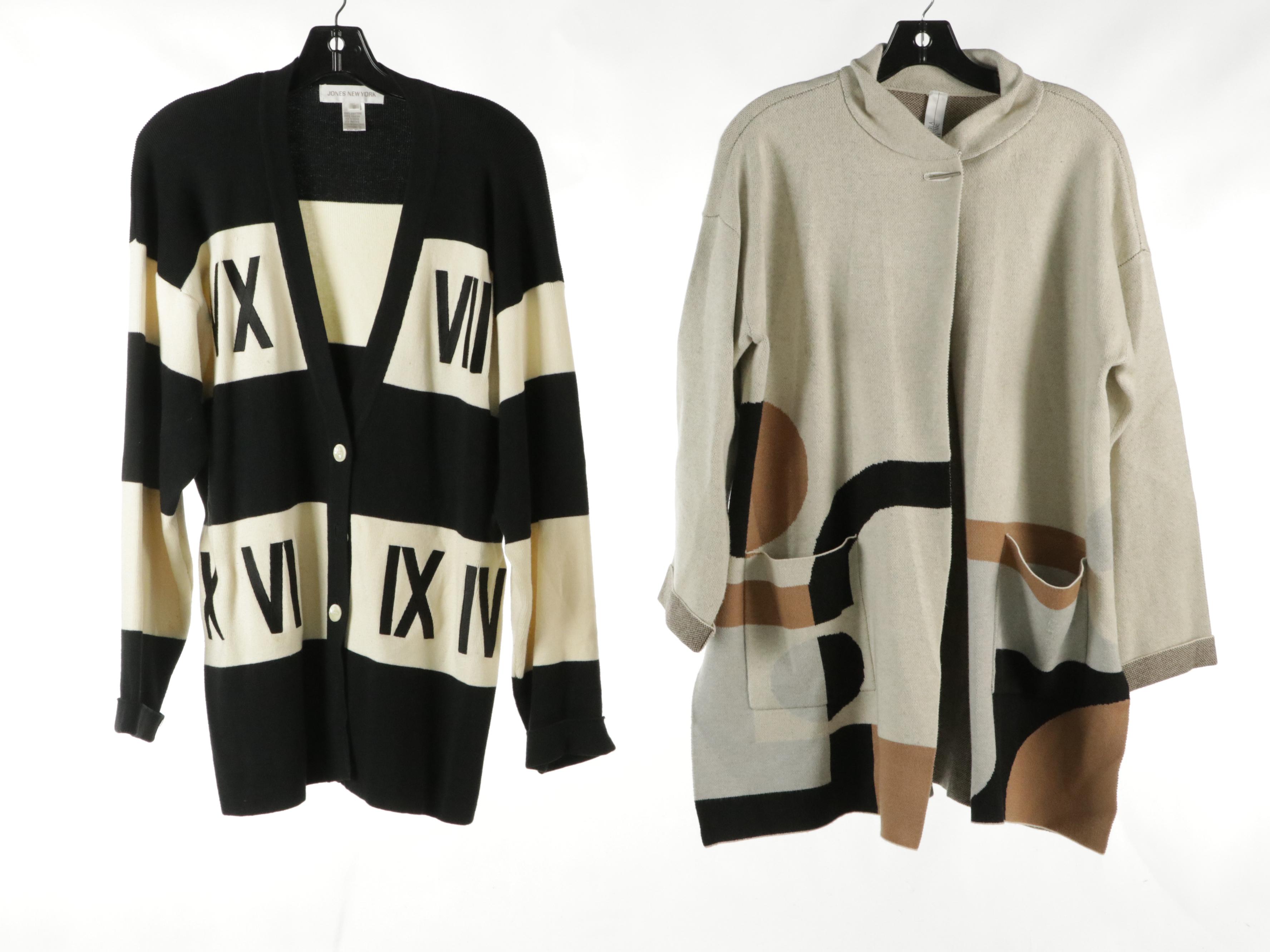 Jones New York Embroidered Cardigan with Chico's, and More Poncho Sweaters