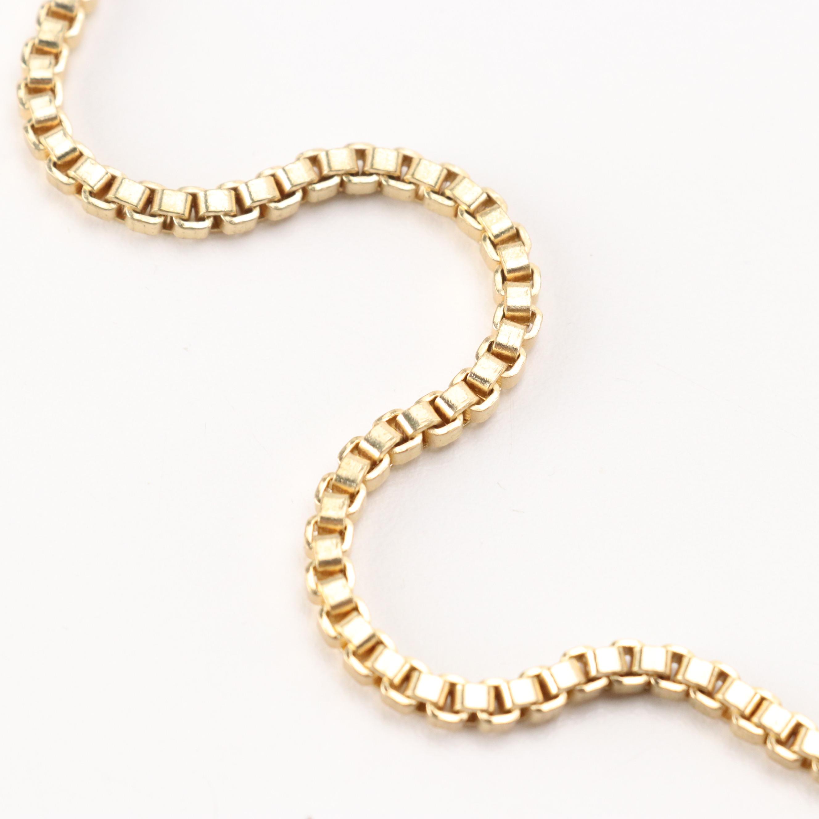 My Willows Rhinestone Heart and Oversized Square Chain & Crystal Sunglasses