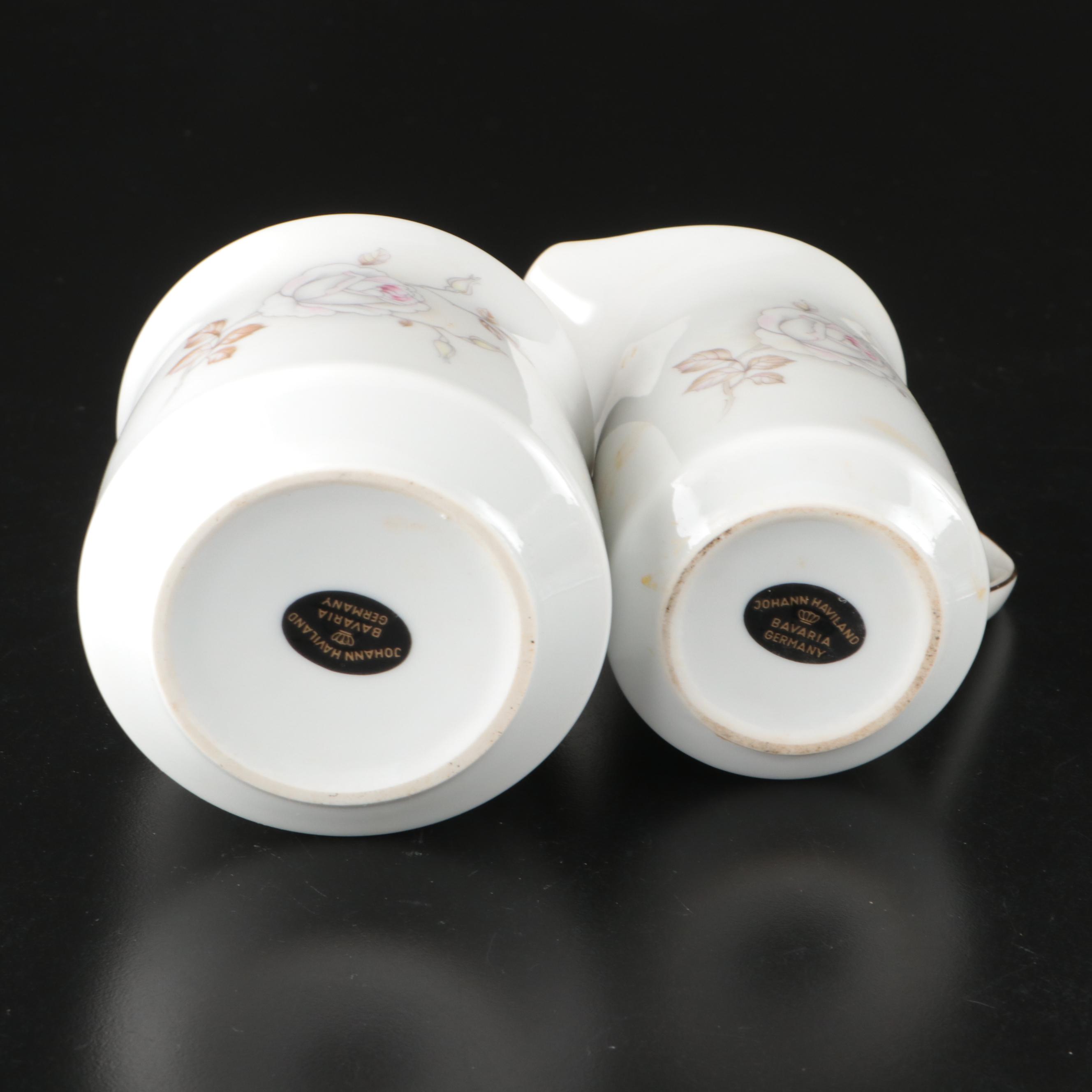 Johann Haviland "Sweetheart Rose" Porcelain Dinnerware