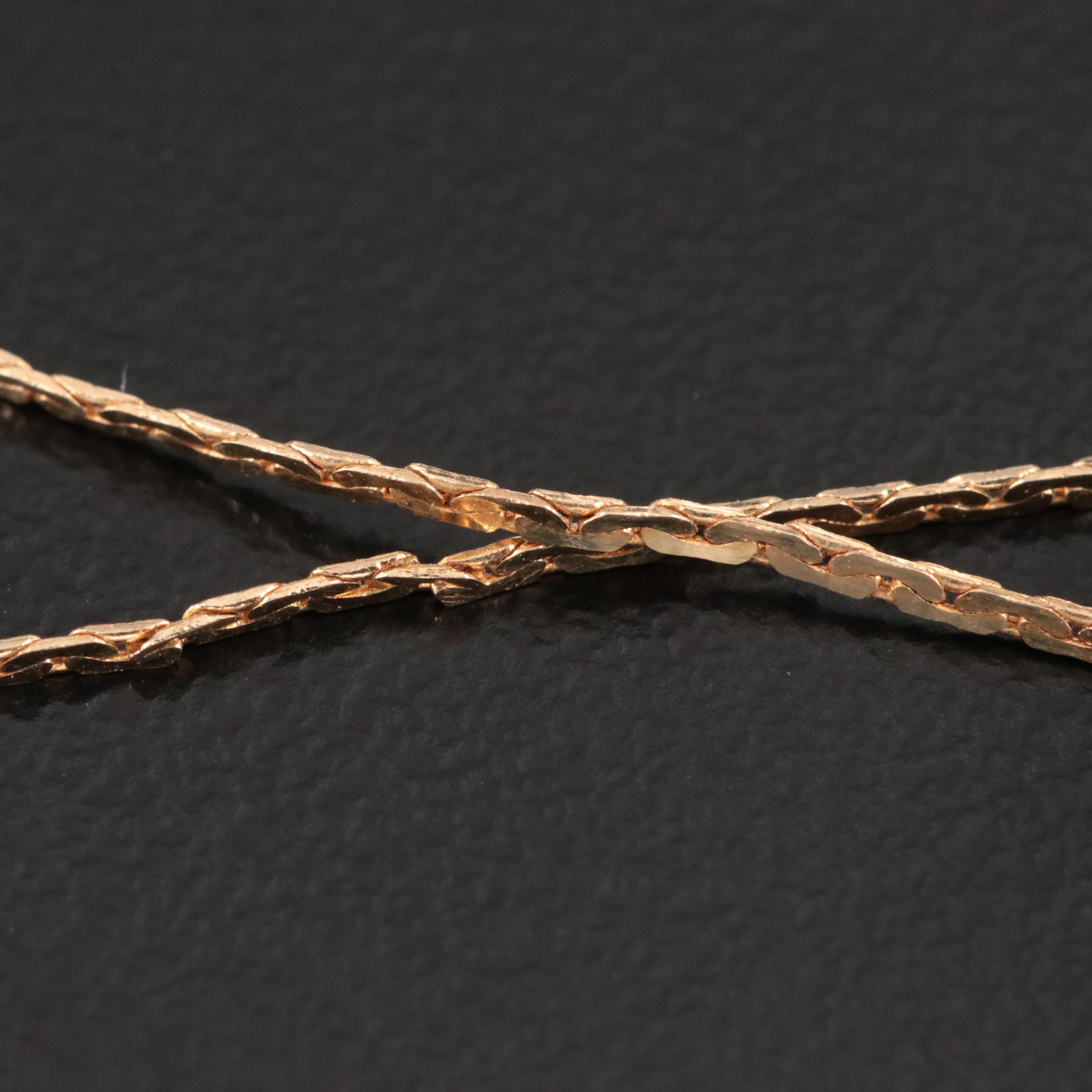 14K Boston Link Necklace