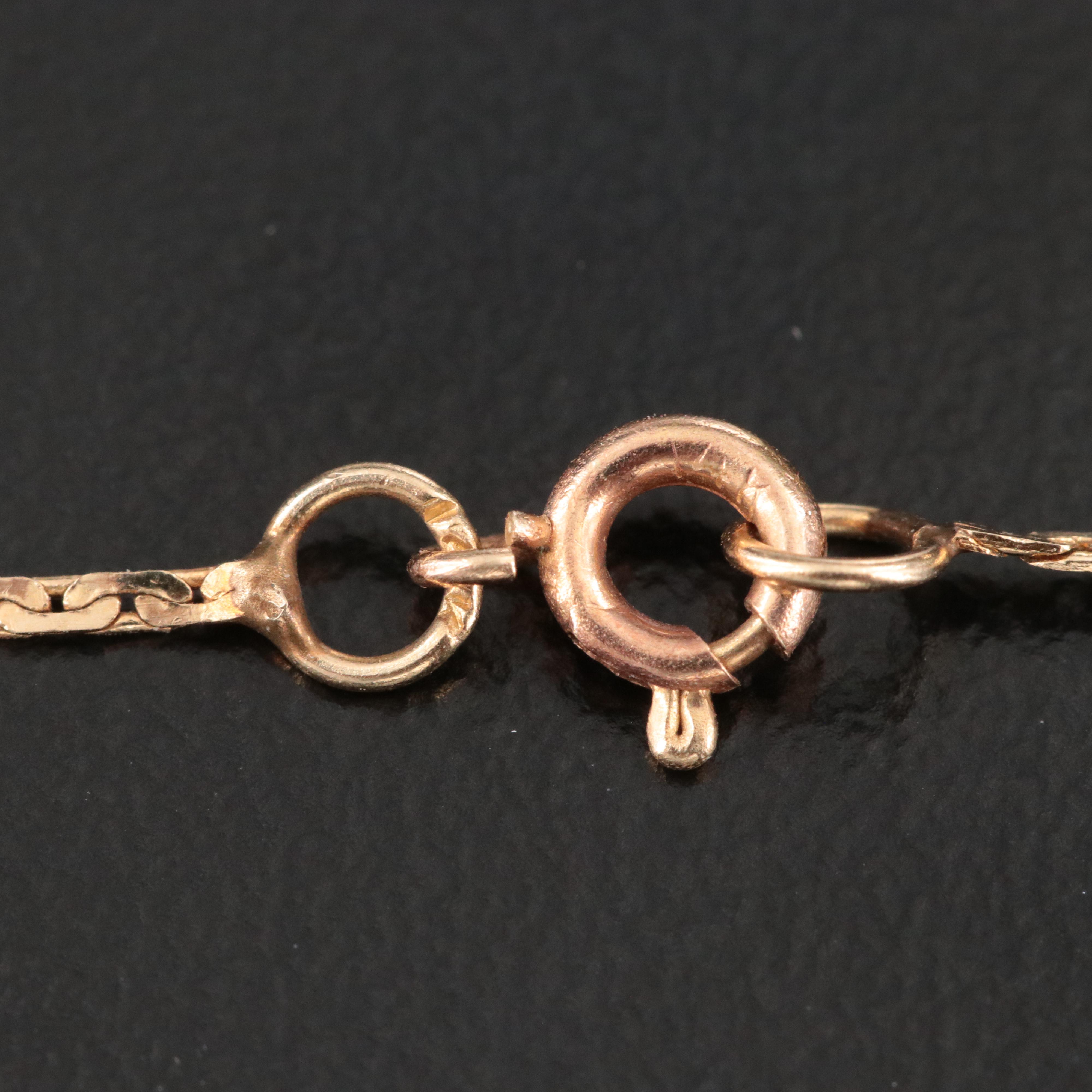 14K Boston Link Necklace