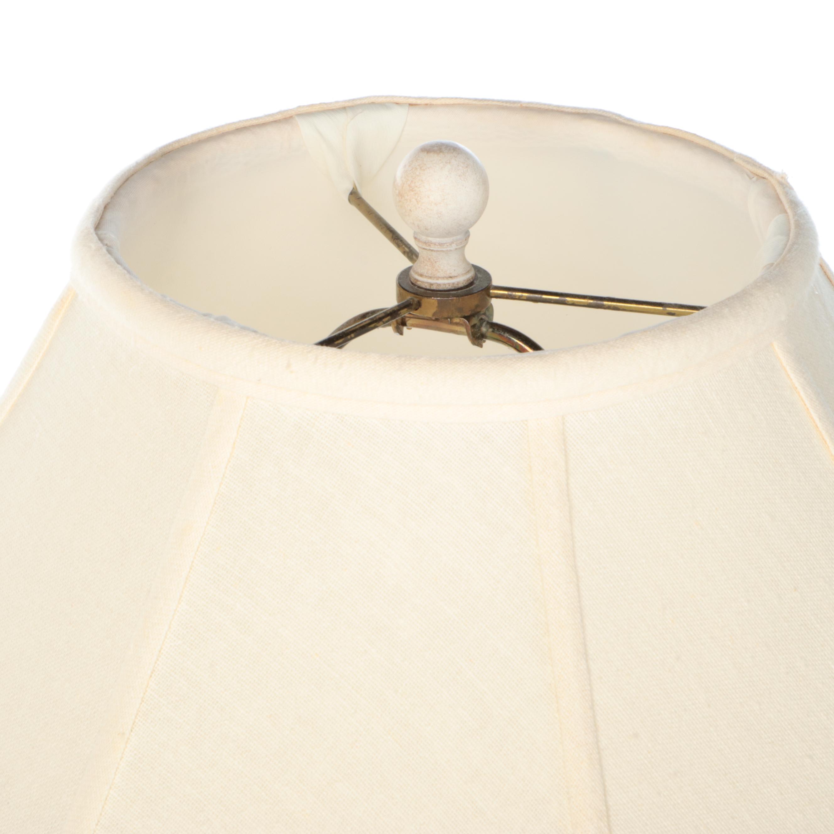 Gilt Perched Bird Metal Floor Lamp