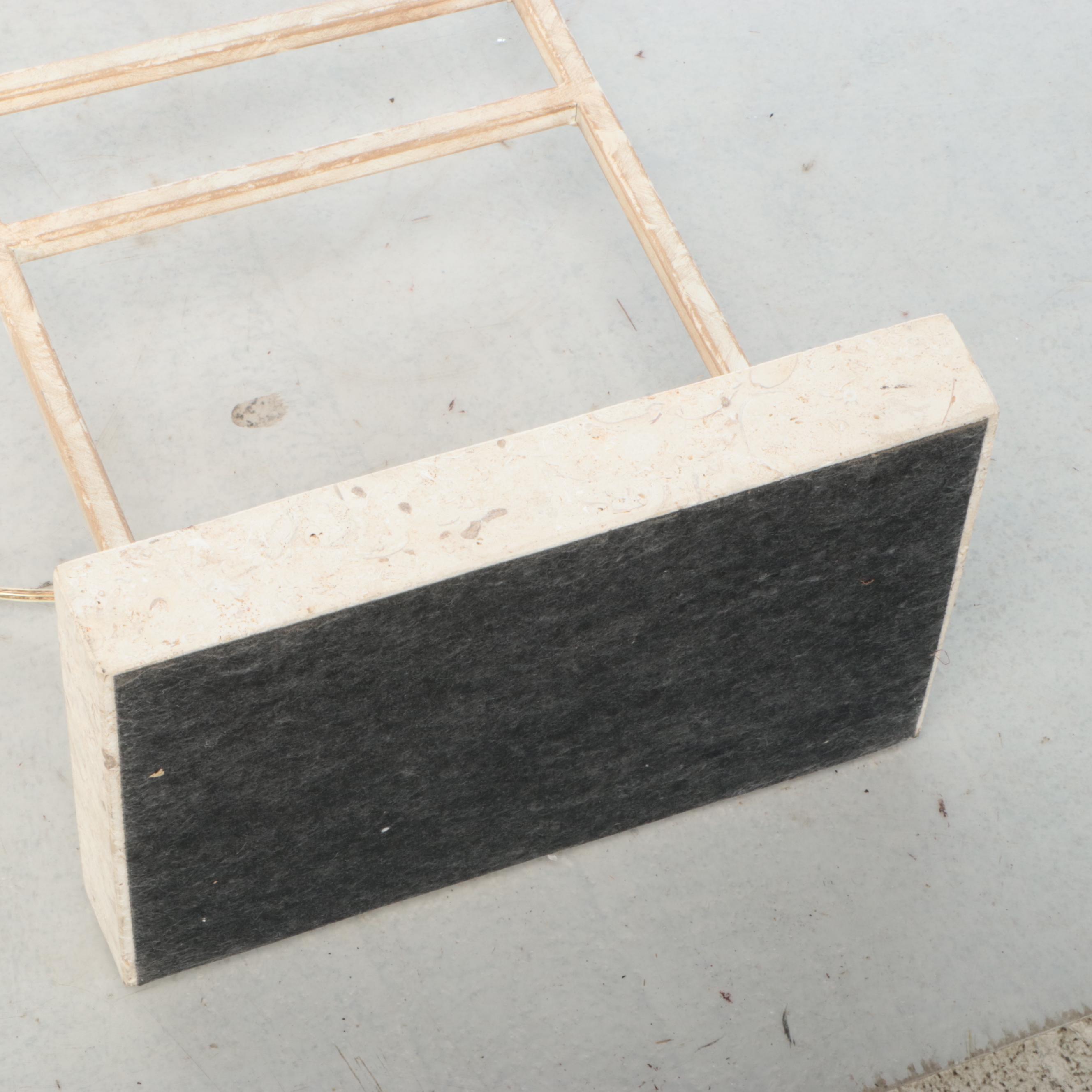 Gilt Perched Bird Metal Floor Lamp