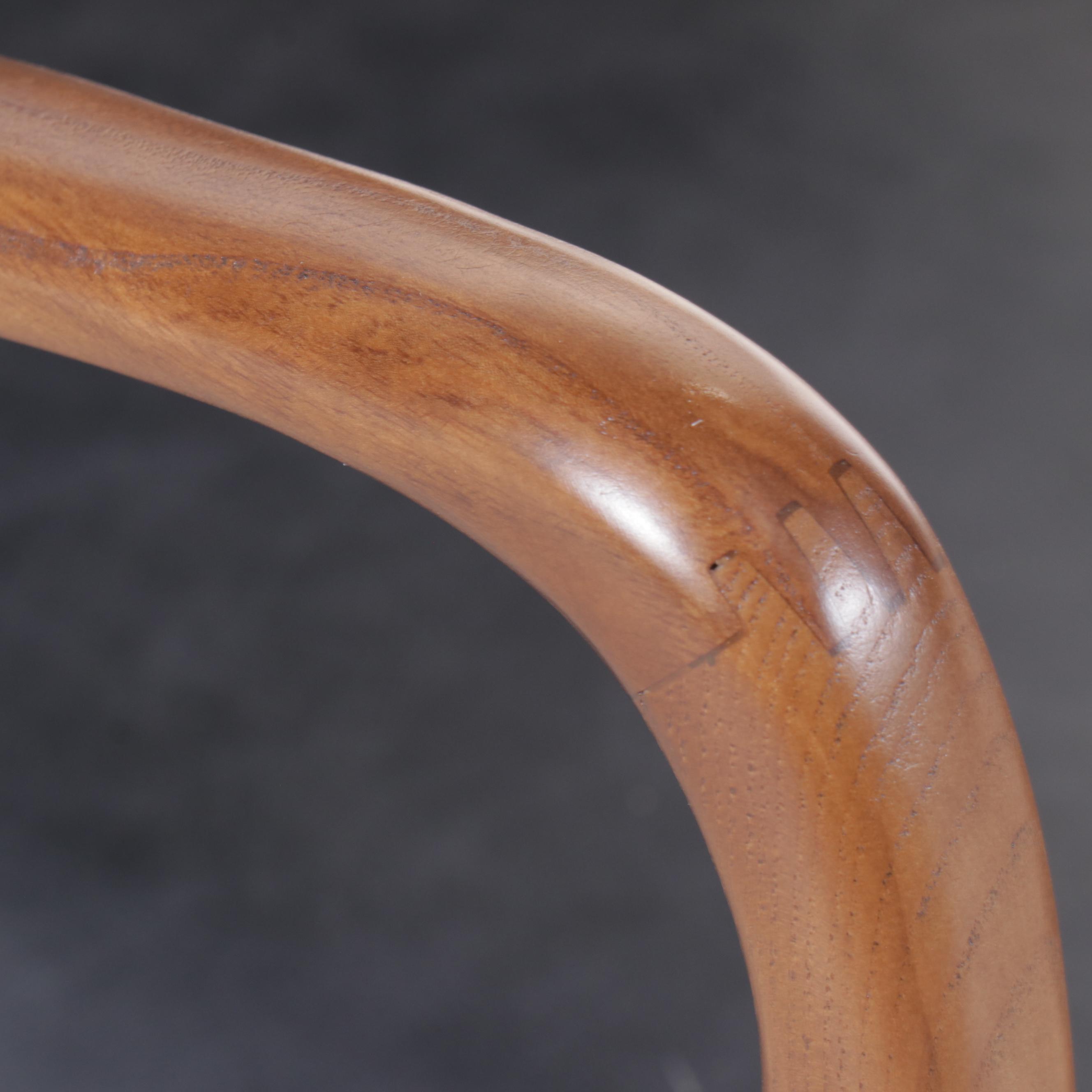 Danish Modern Style Leather Armchair