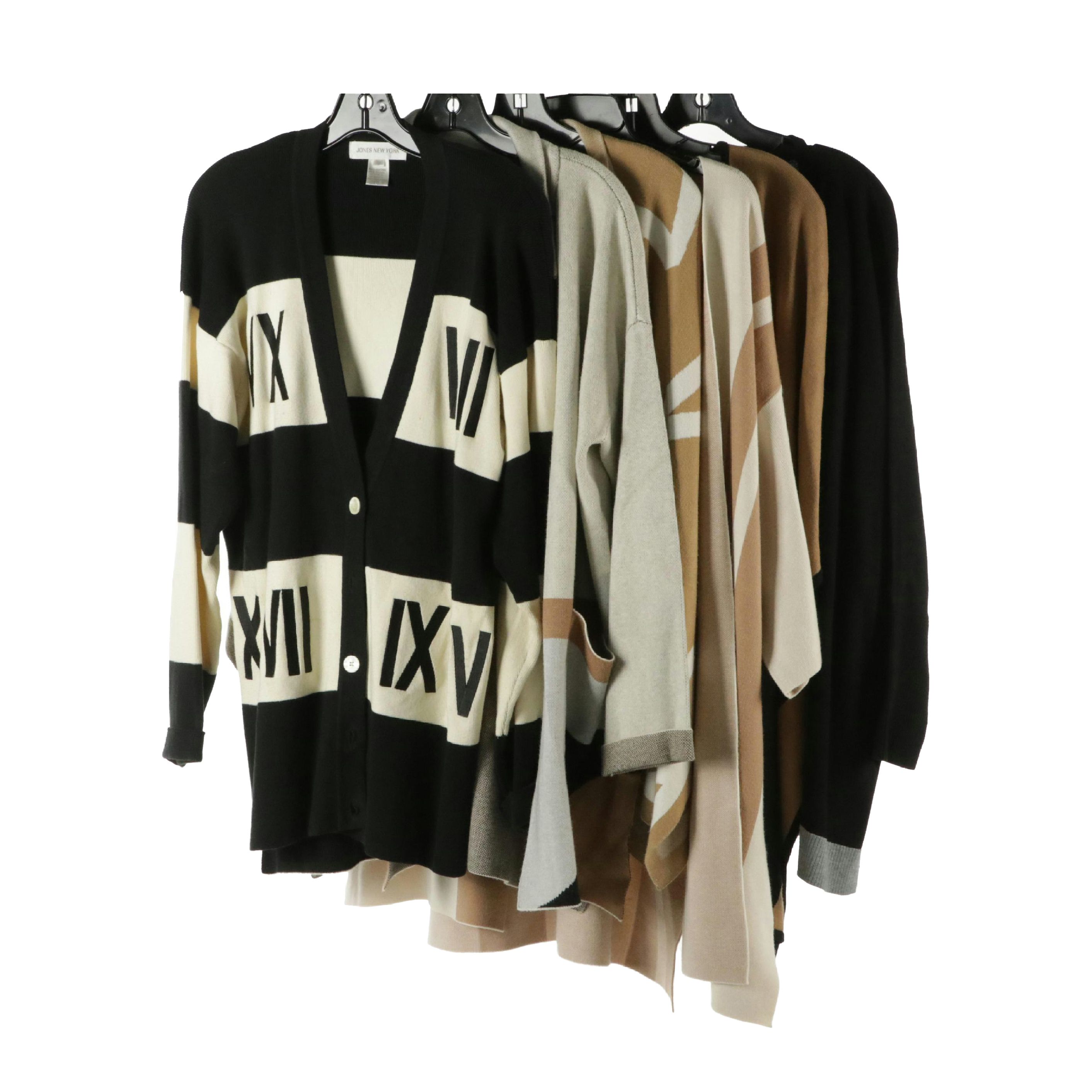 Jones New York Embroidered Cardigan with Chico's, and More Poncho Sweaters