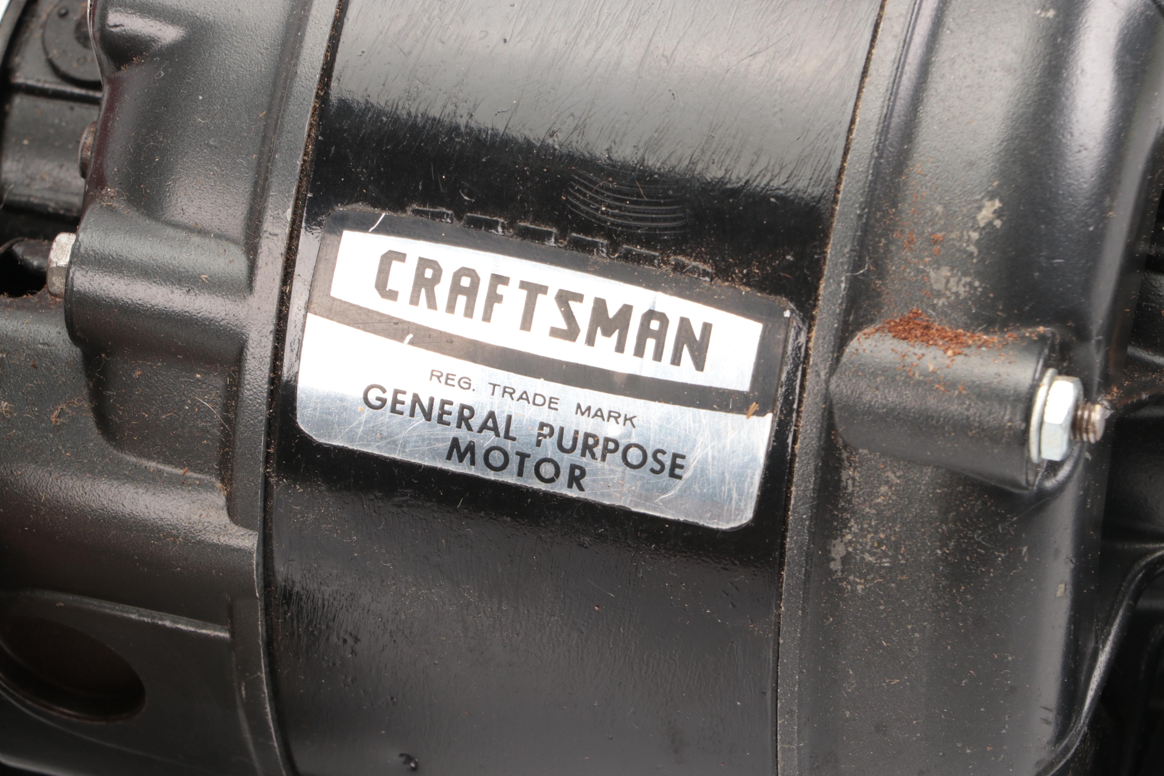 Eclipse Accerlating Motor, Craftsman General Purpose Motor, Single Block Pulley