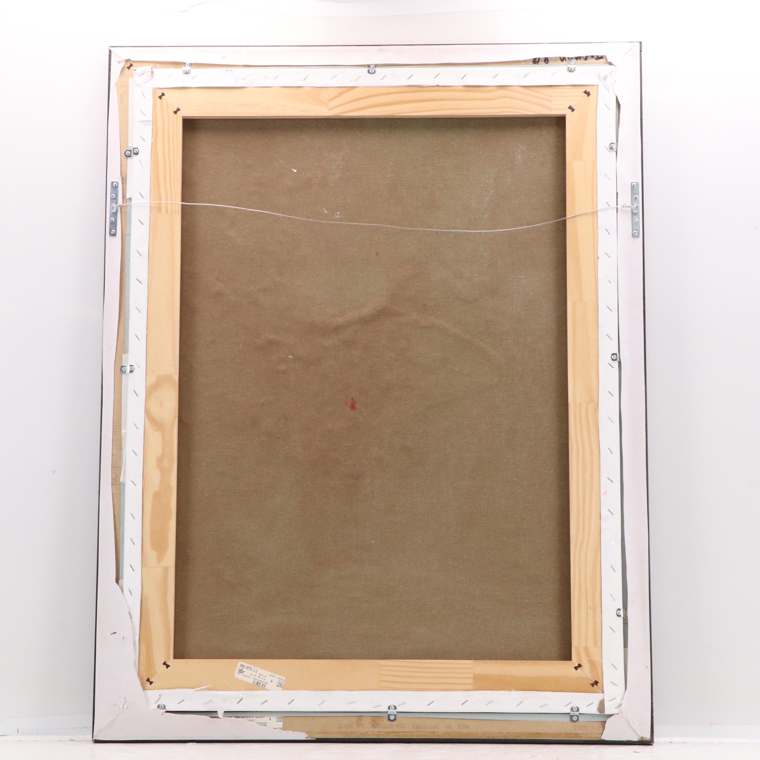 Milena Hristova "Gargovi" Impasto Oil Painting of Couple Dancing, 2014