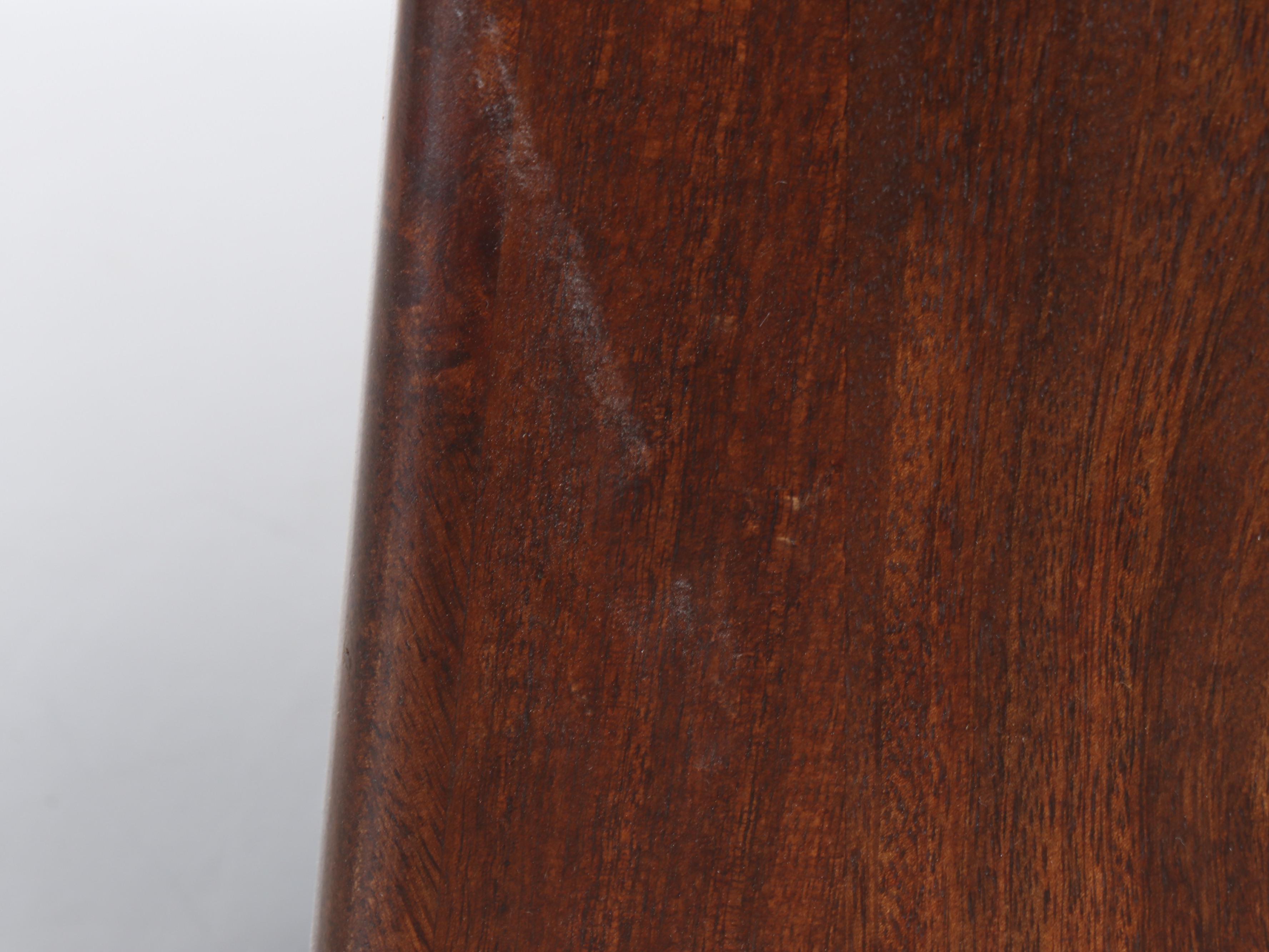 Contemporary Style Travertine Top Pedestal Table on Wooden Base