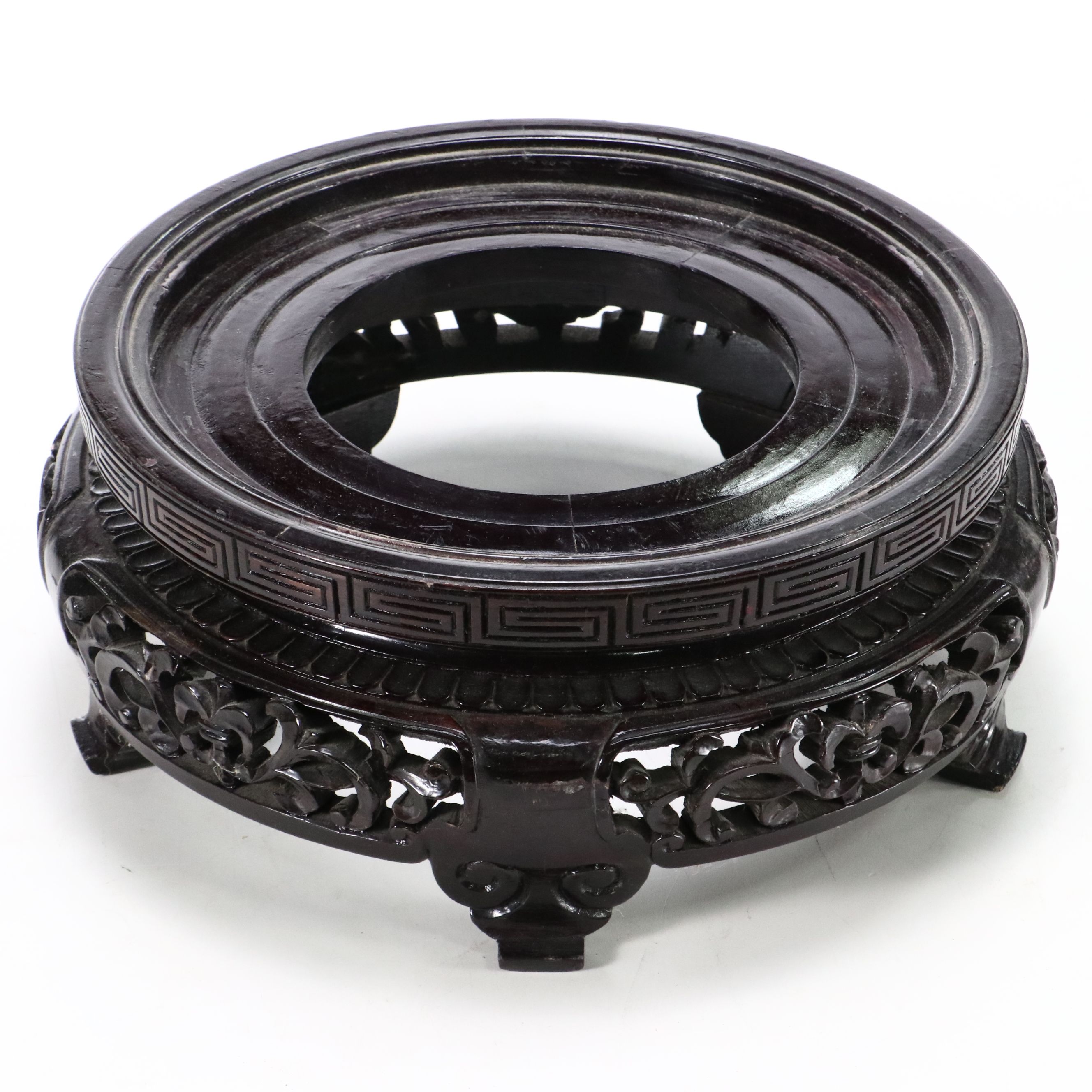 Chinese Cloisonné Enamel Brass Floor Vase