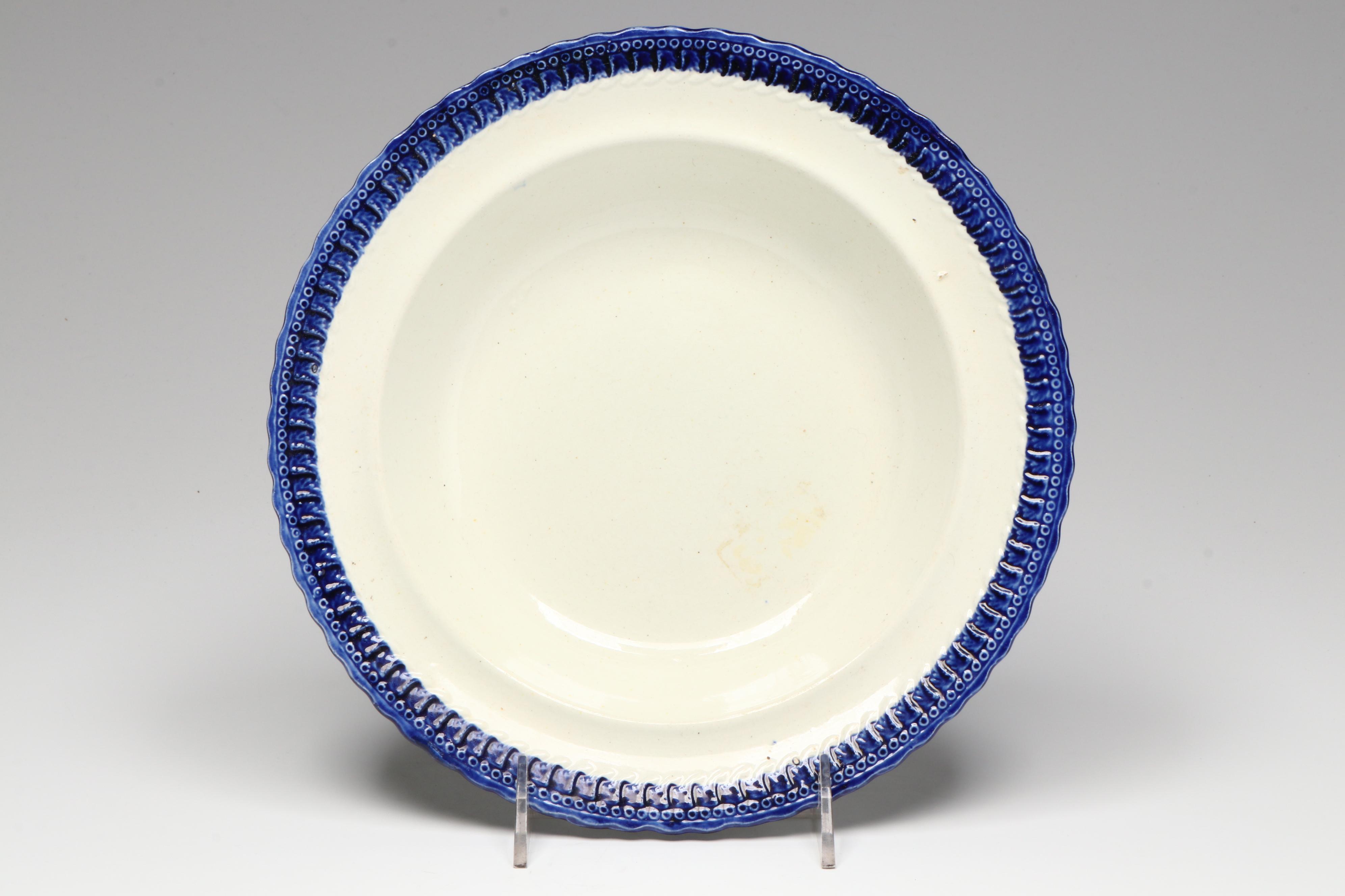 Maddocks Pitcher with English Pagoda Cup and Saucer and Clews Bowl