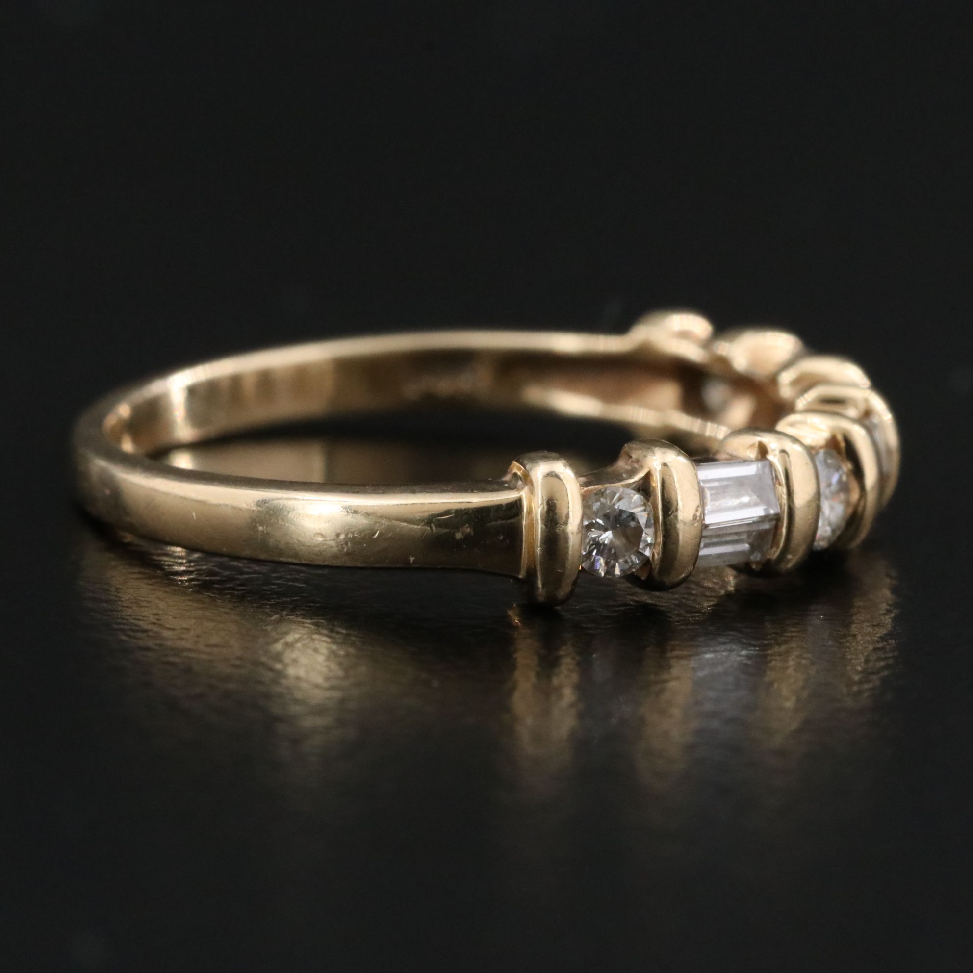 14K 0.33 CTW Diamond Band Ring