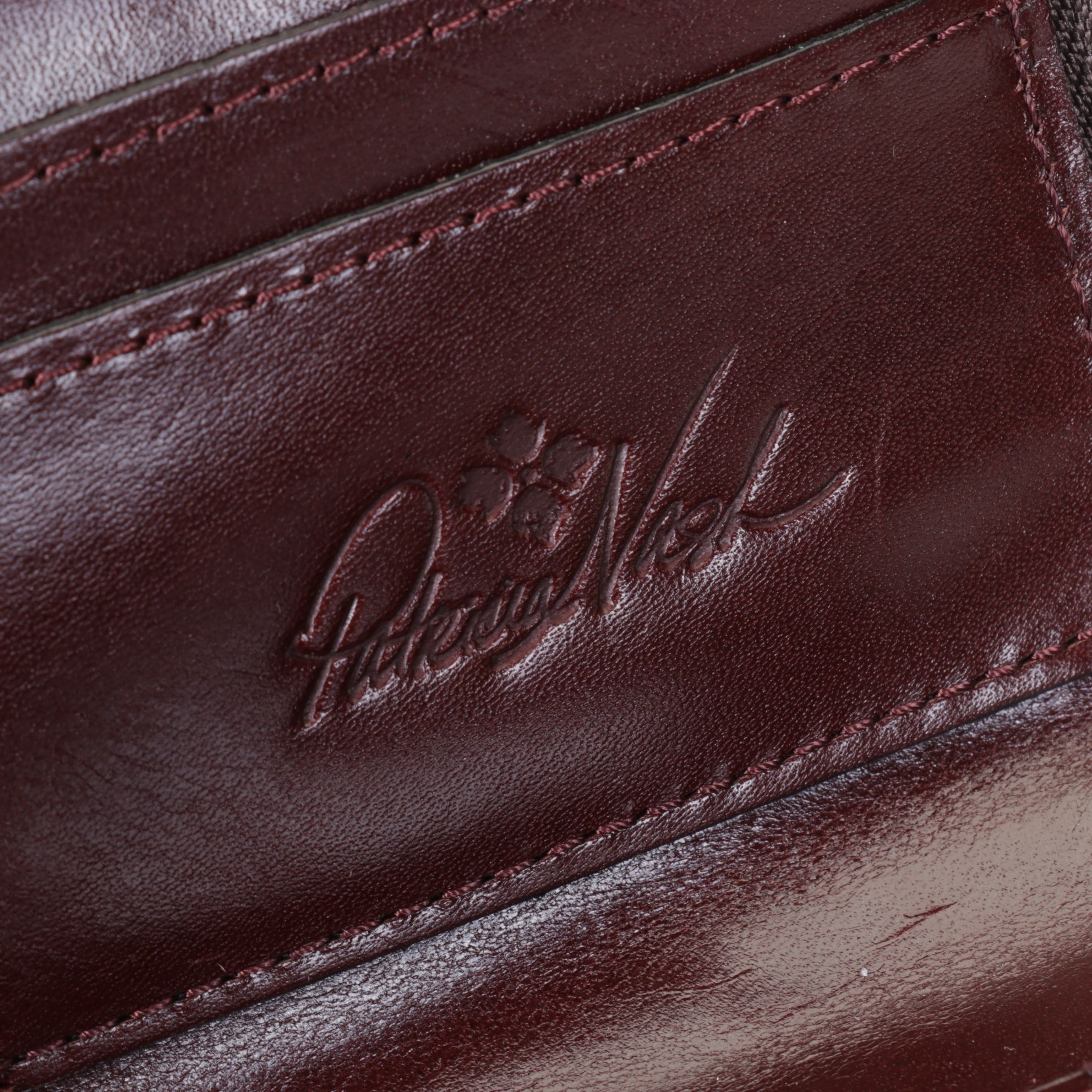 Valentino Garavani White Leather Wallet with Patricia Nash "Maple Leaves" Tote