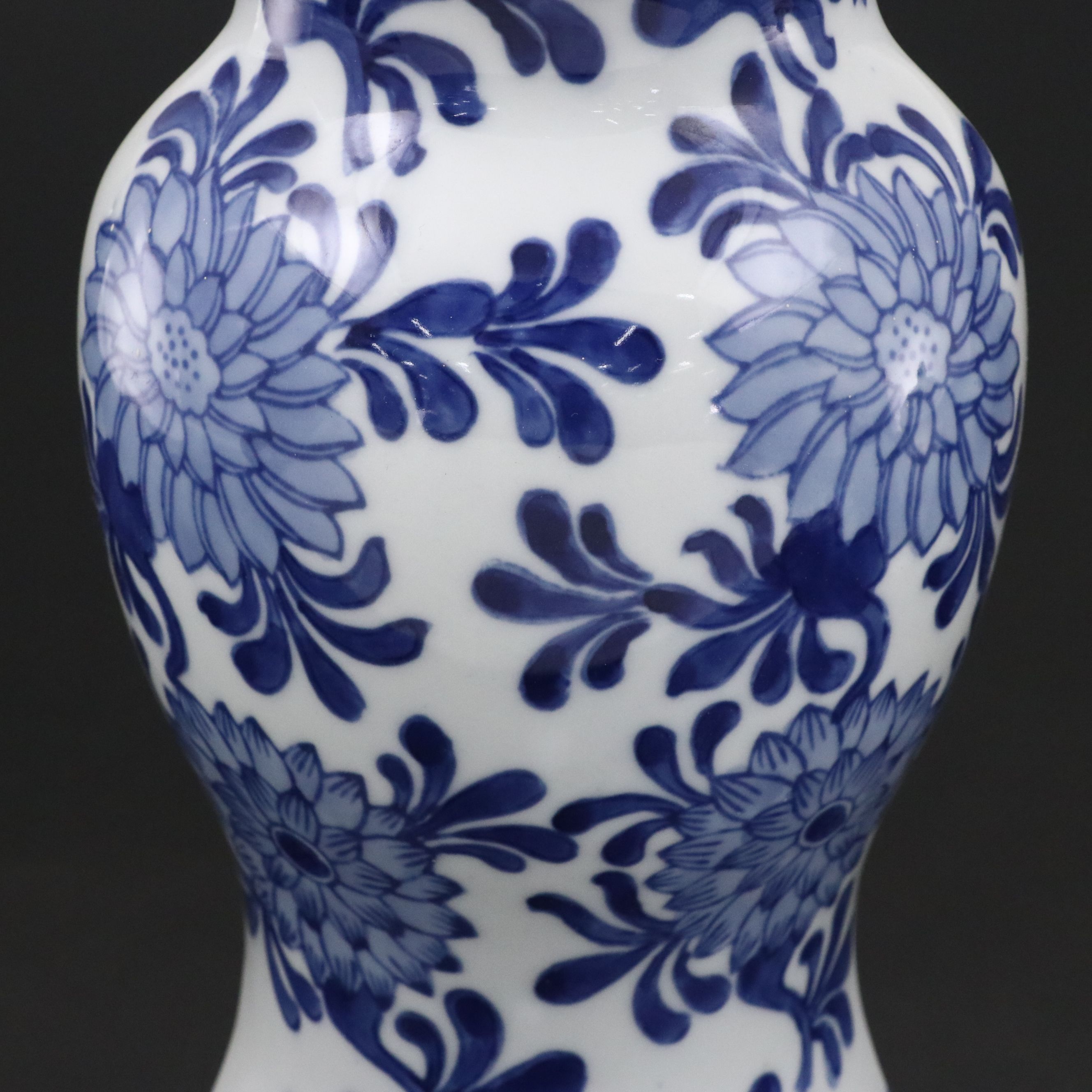 Hand-Painted Hungarian Lidded Vessel with Chinoiserie Vase Wall Pocket and Dish
