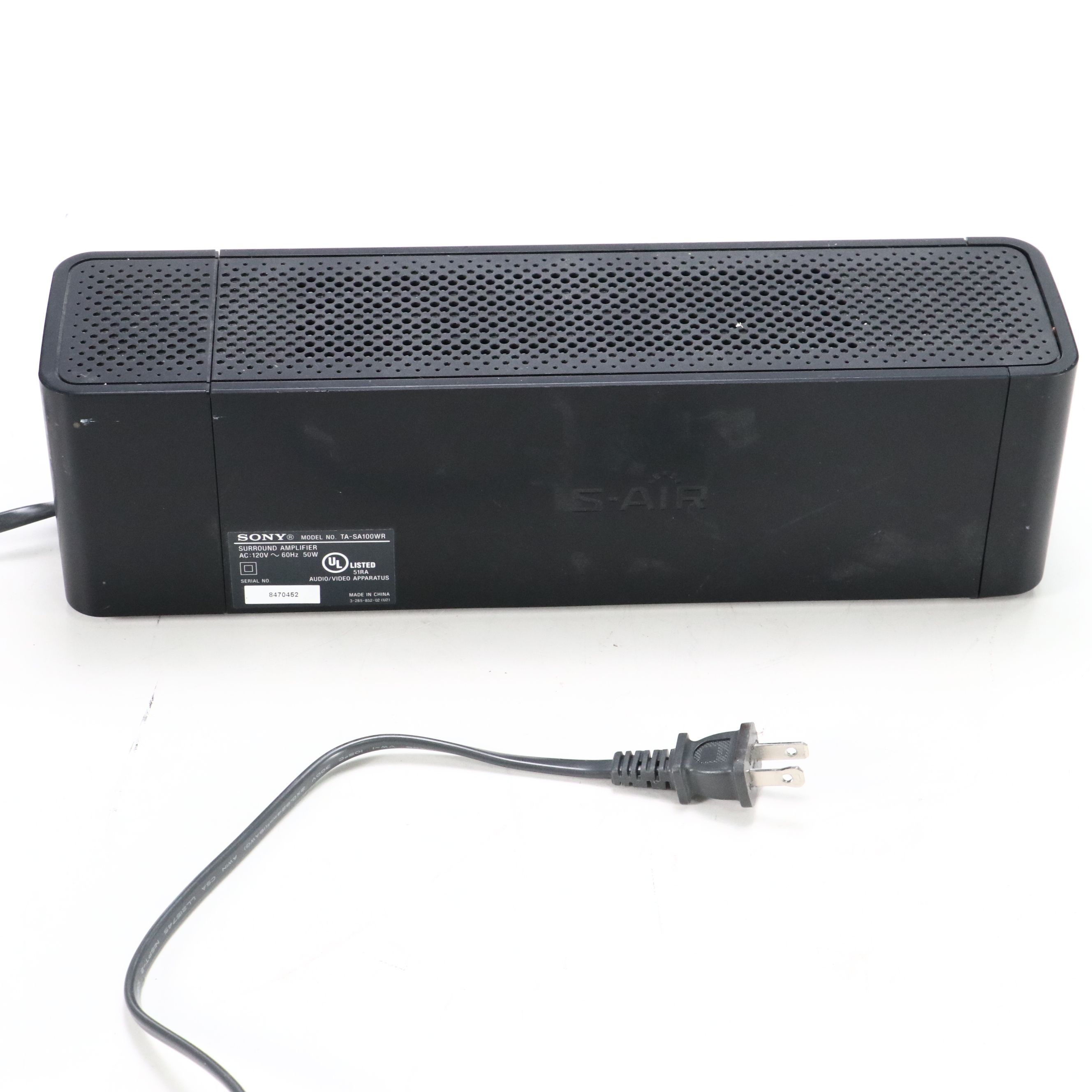 Sony Standing Speakers and Subwoofer with Sony Surround Amplifier