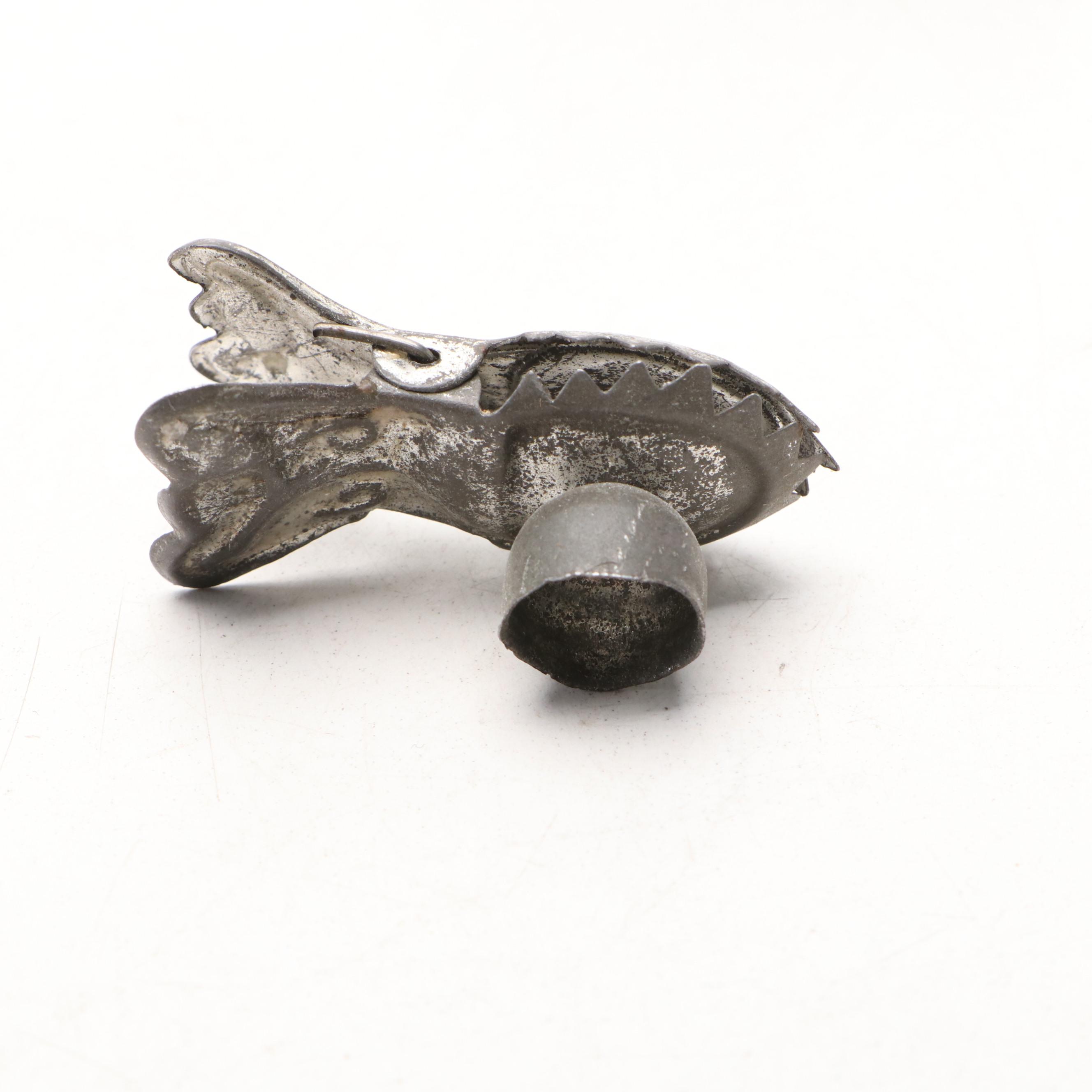 Metal Clip Christmas Tree Candle Holders