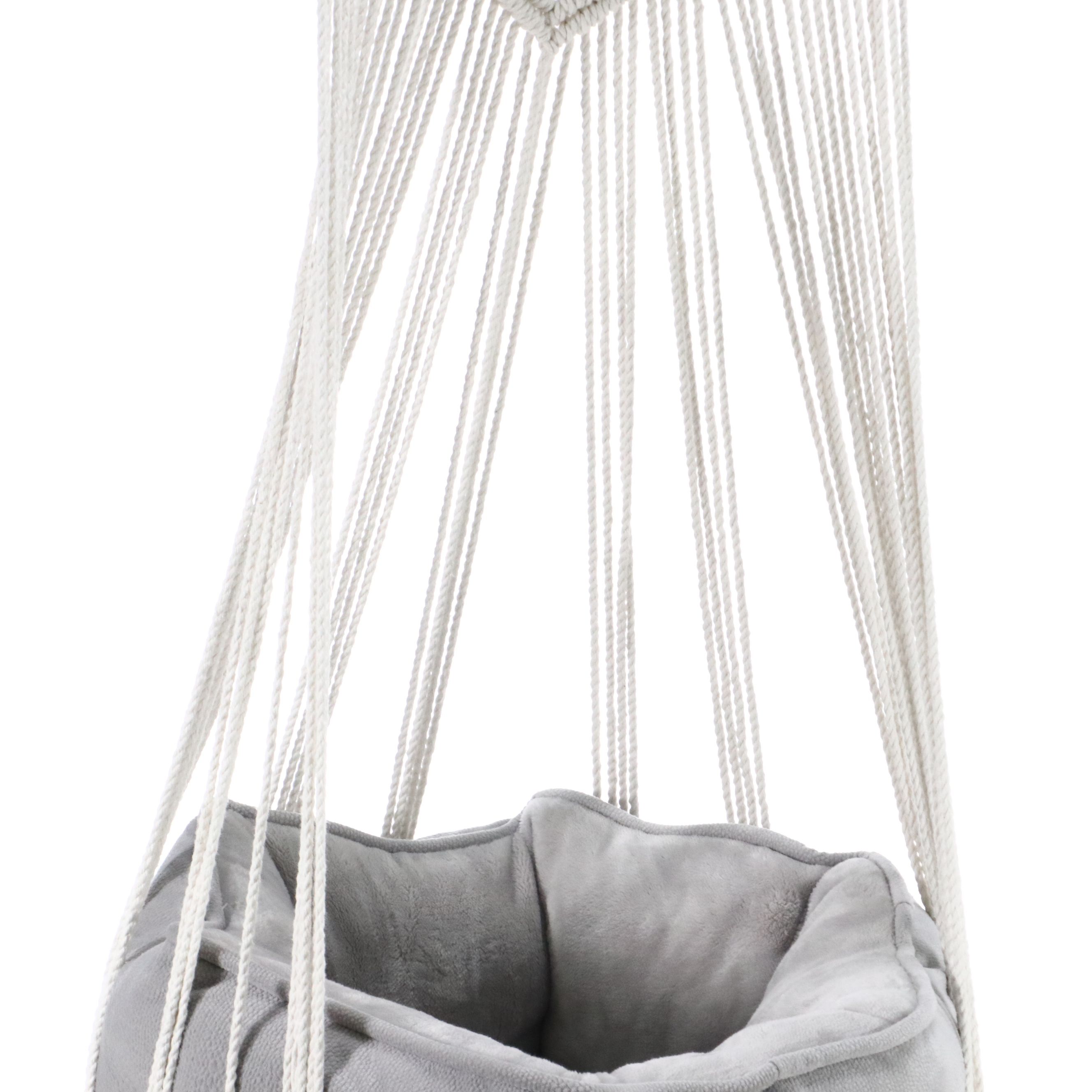 Macrame Suspended Fabric Pet Bed