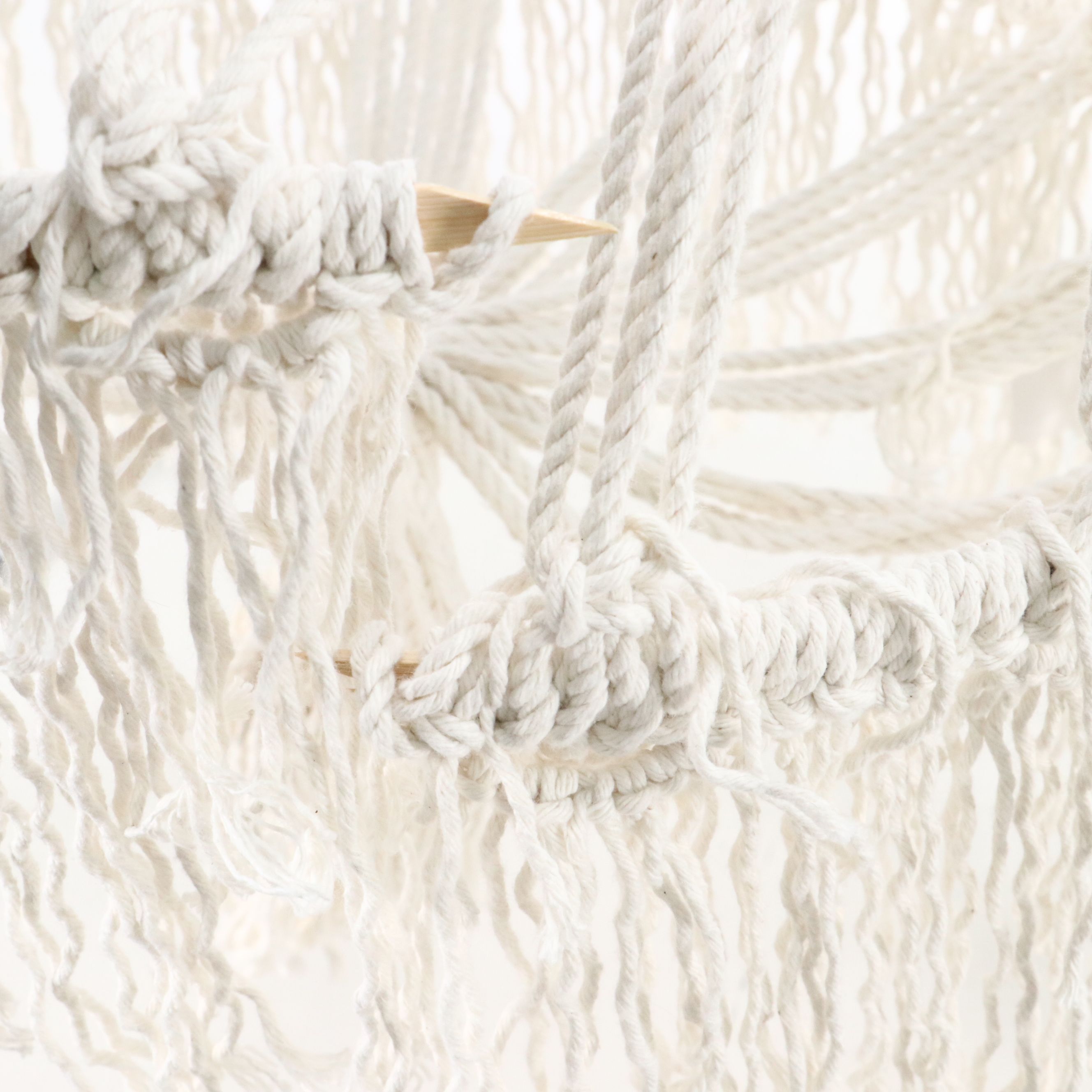 Macrame Suspended Fabric Pet Bed