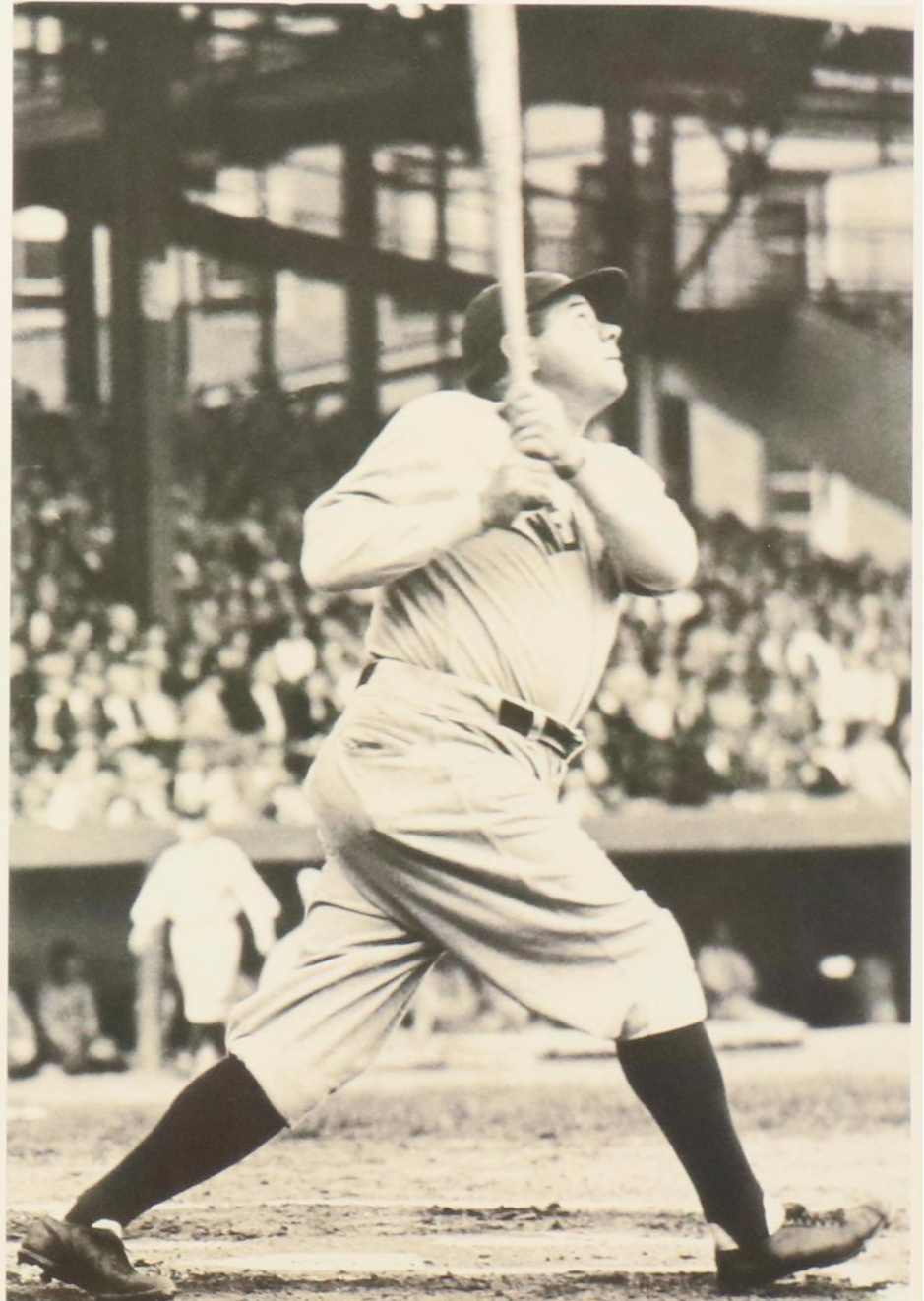 Babe Ruth Memorabilia Offset Lithograph "Legends of the Game"