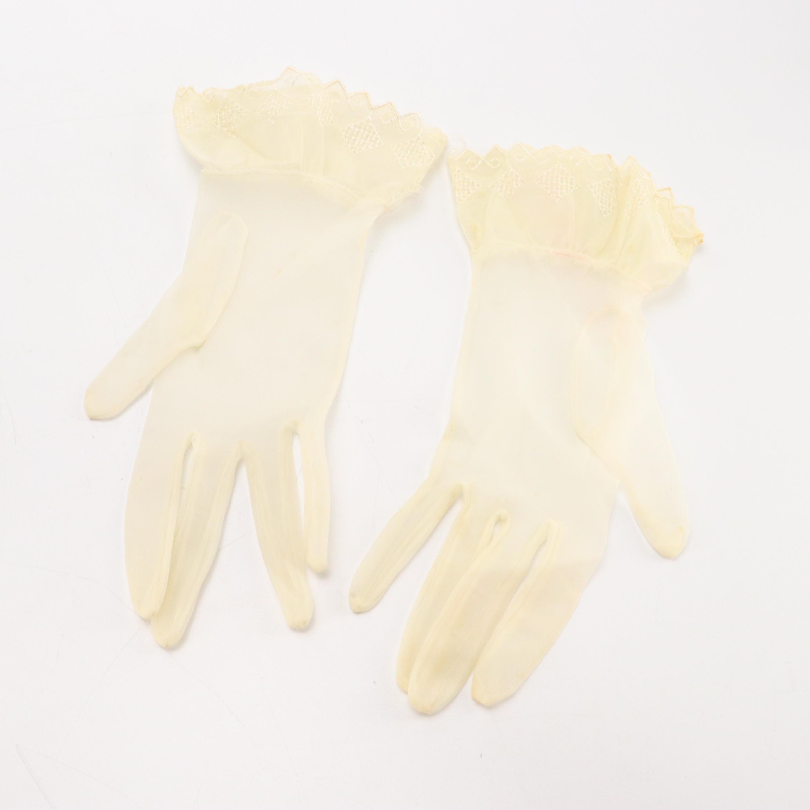 Vanette Creations Pink Silk Scarf with Other Printed Scarves, Gloves and More