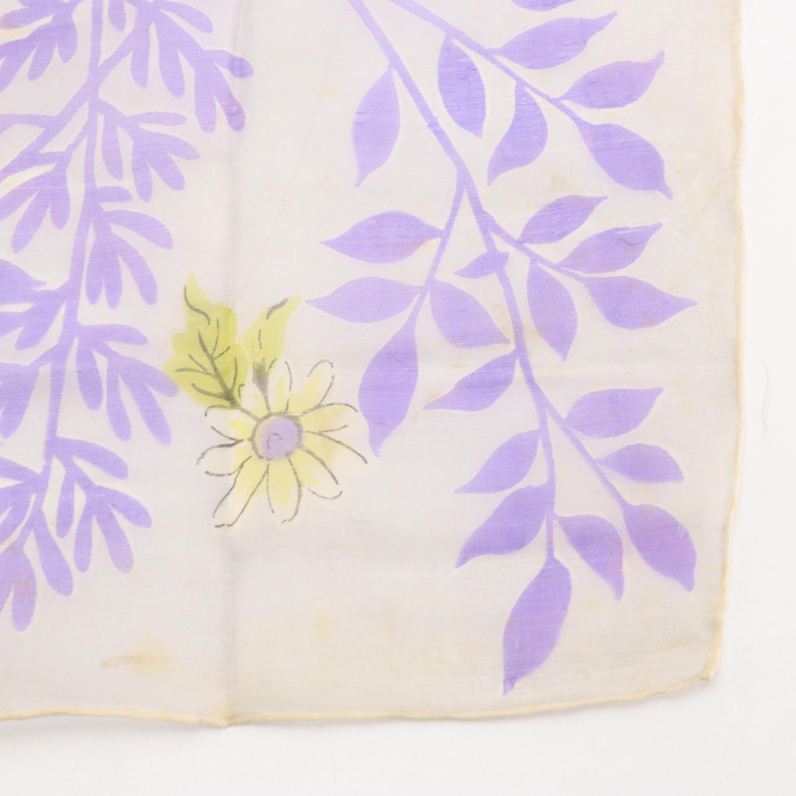 Vanette Creations Pink Silk Scarf with Other Printed Scarves, Gloves and More