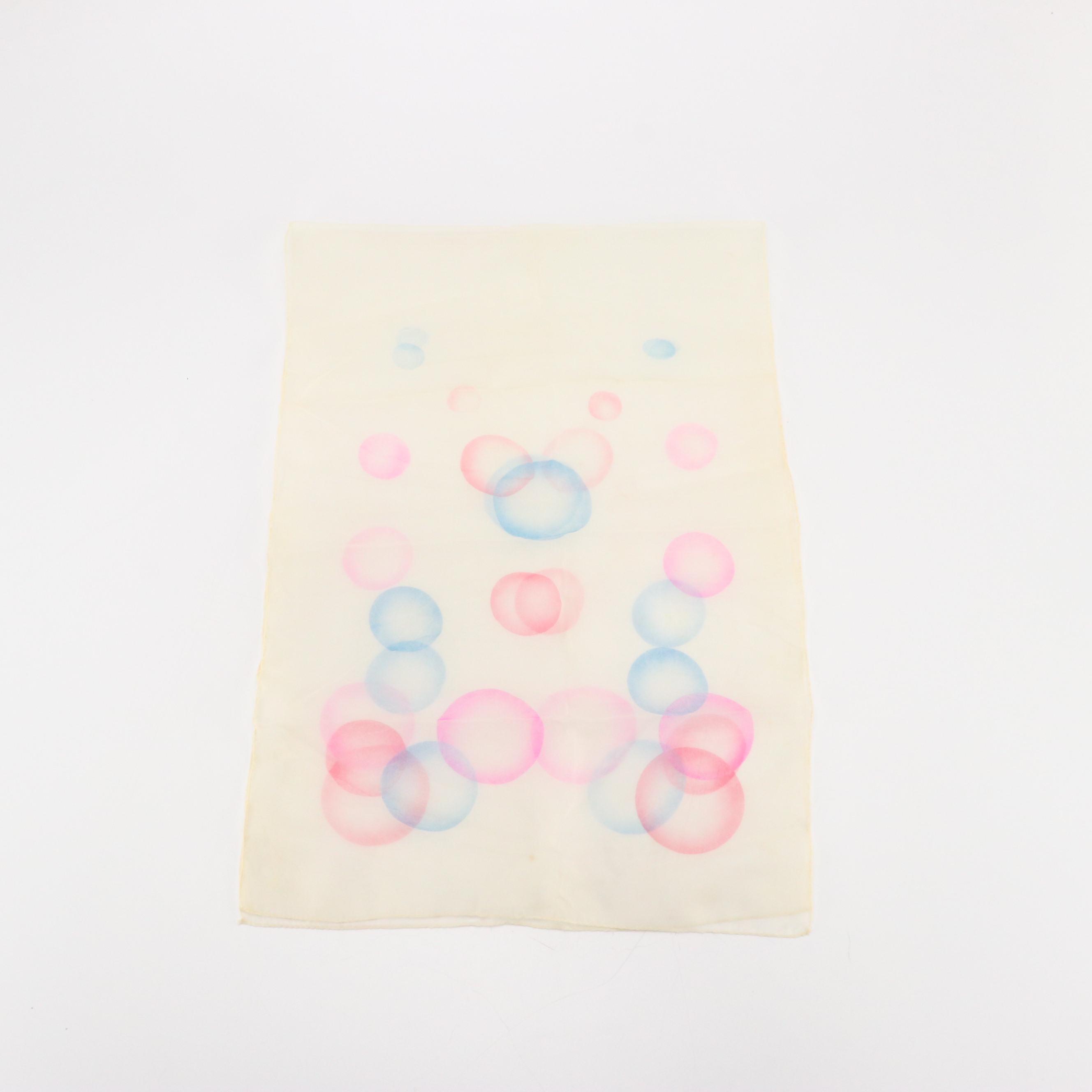 Vanette Creations Pink Silk Scarf with Other Printed Scarves, Gloves and More