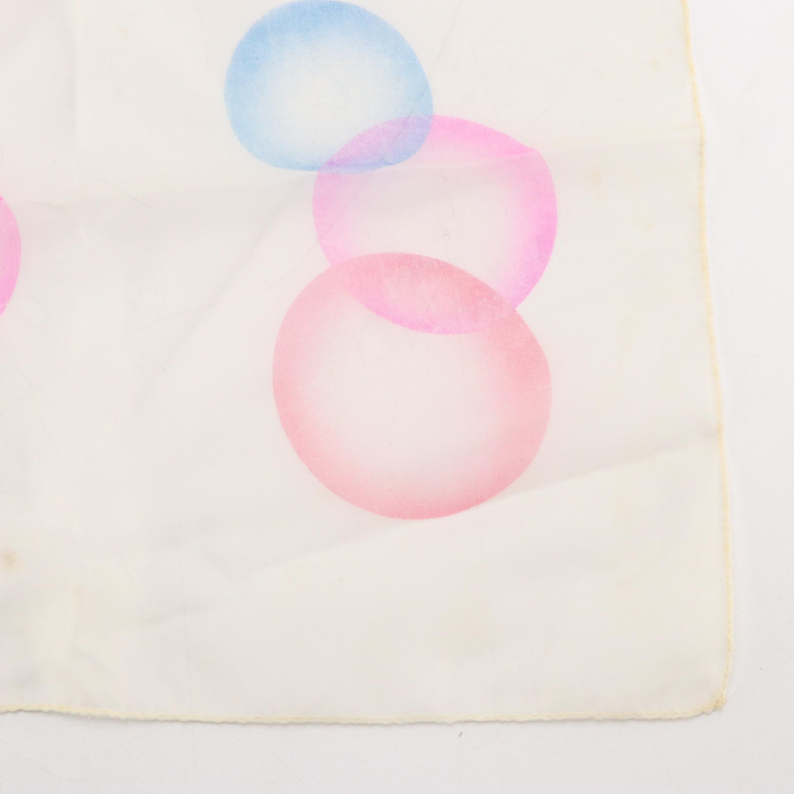 Vanette Creations Pink Silk Scarf with Other Printed Scarves, Gloves and More