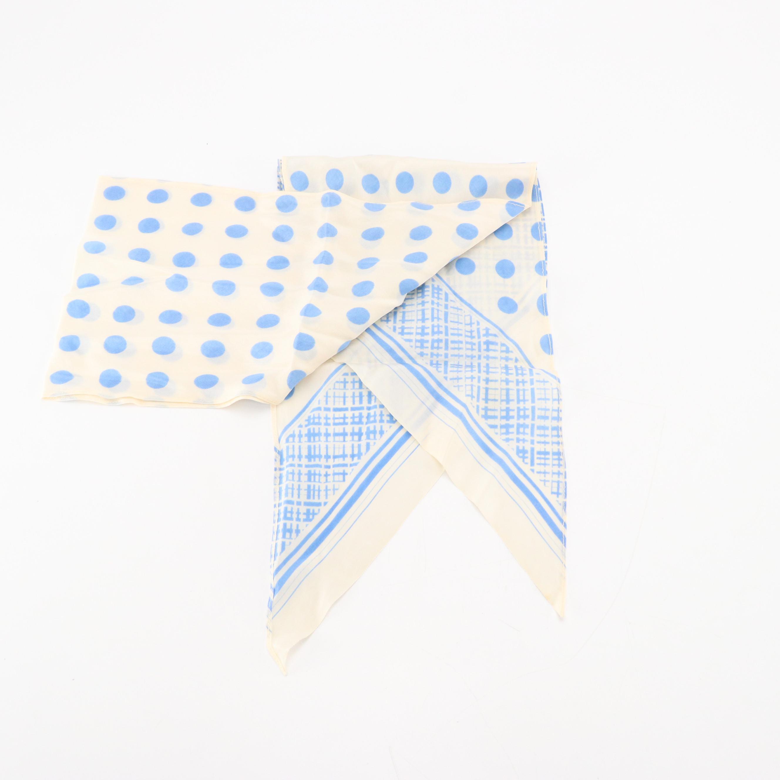 Vanette Creations Pink Silk Scarf with Other Printed Scarves, Gloves and More