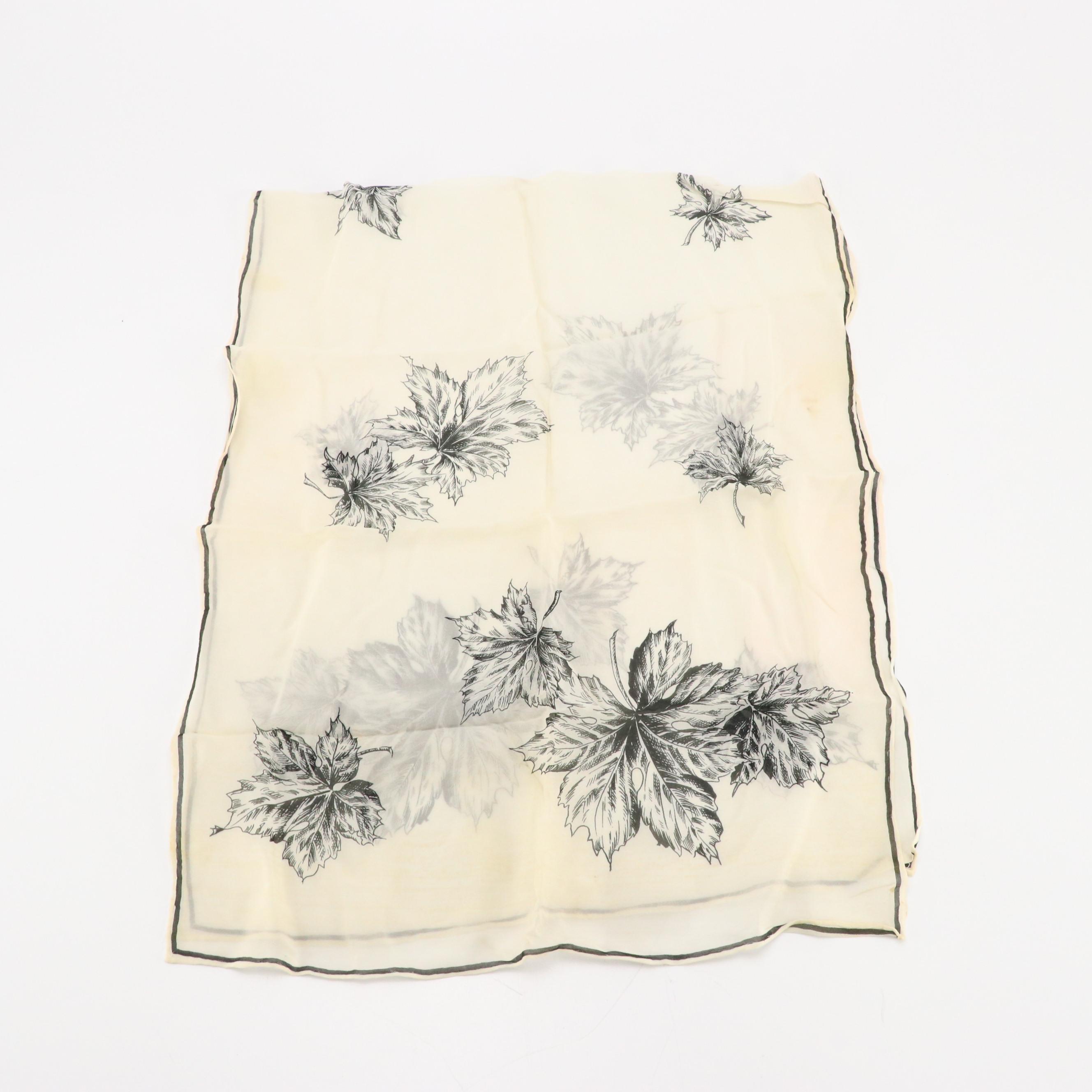 Vanette Creations Pink Silk Scarf with Other Printed Scarves, Gloves and More