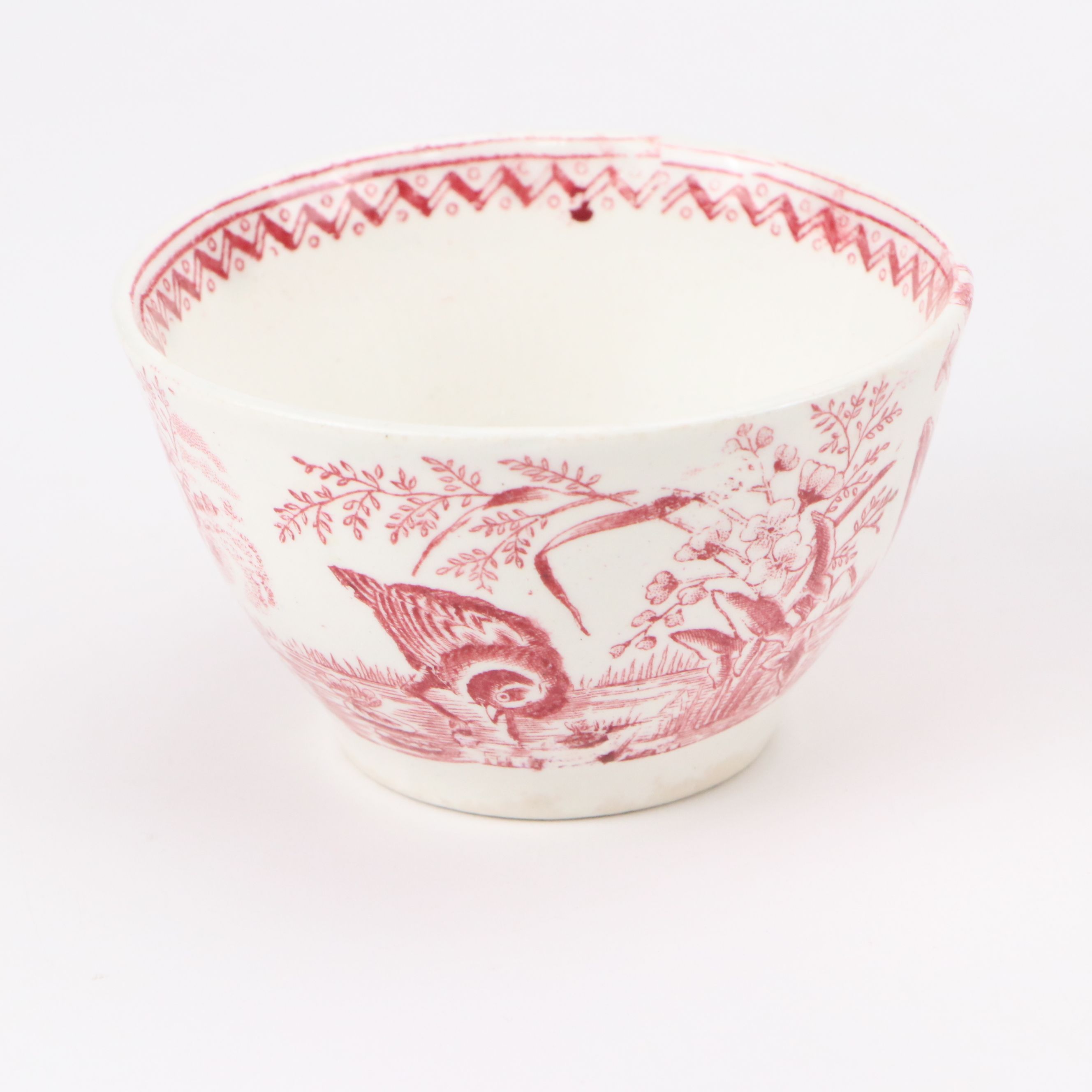 Charles Allerton & Sons Staffordshire "Water Hen" Children's Transferware Set