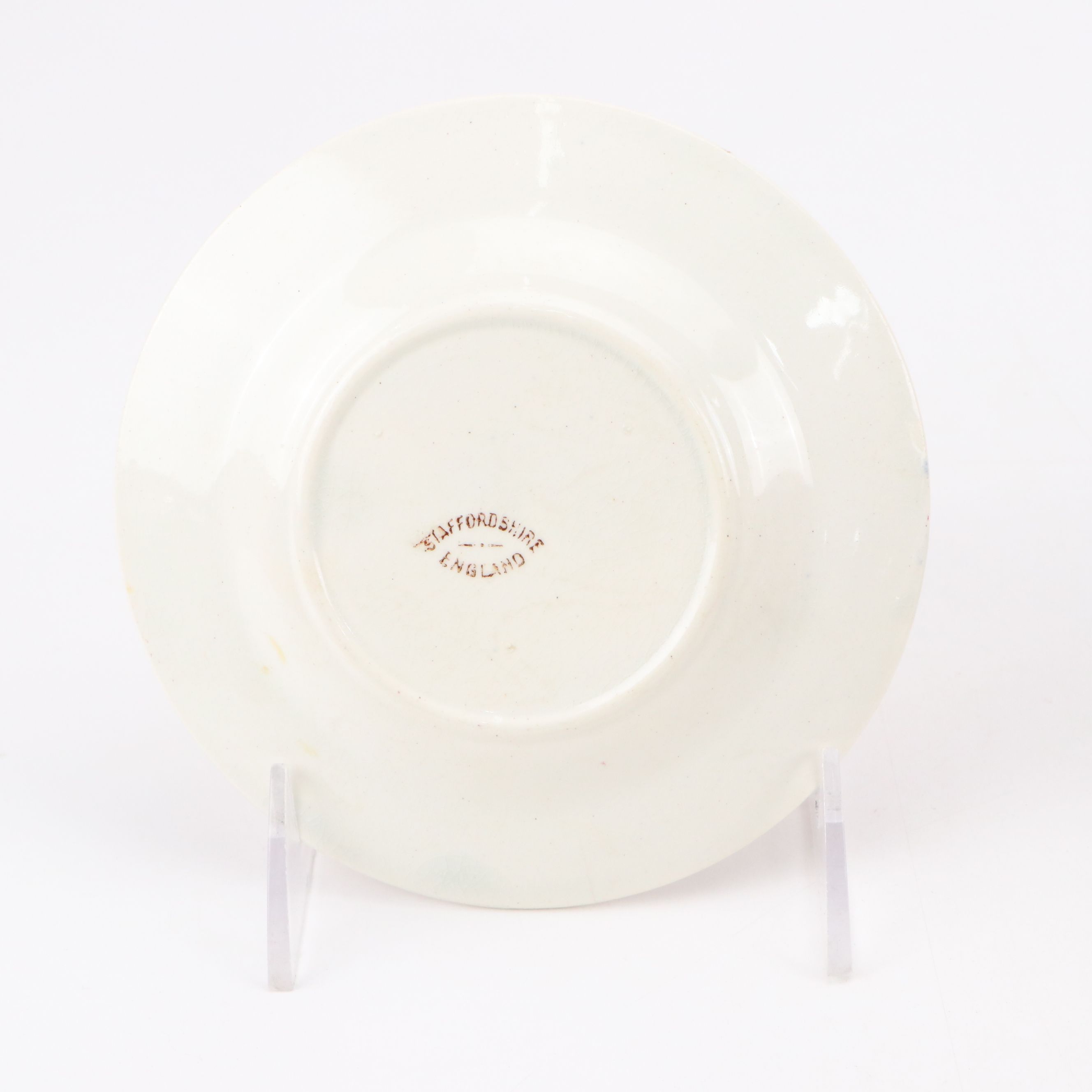 Charles Allerton & Sons Staffordshire "Water Hen" Children's Transferware Set