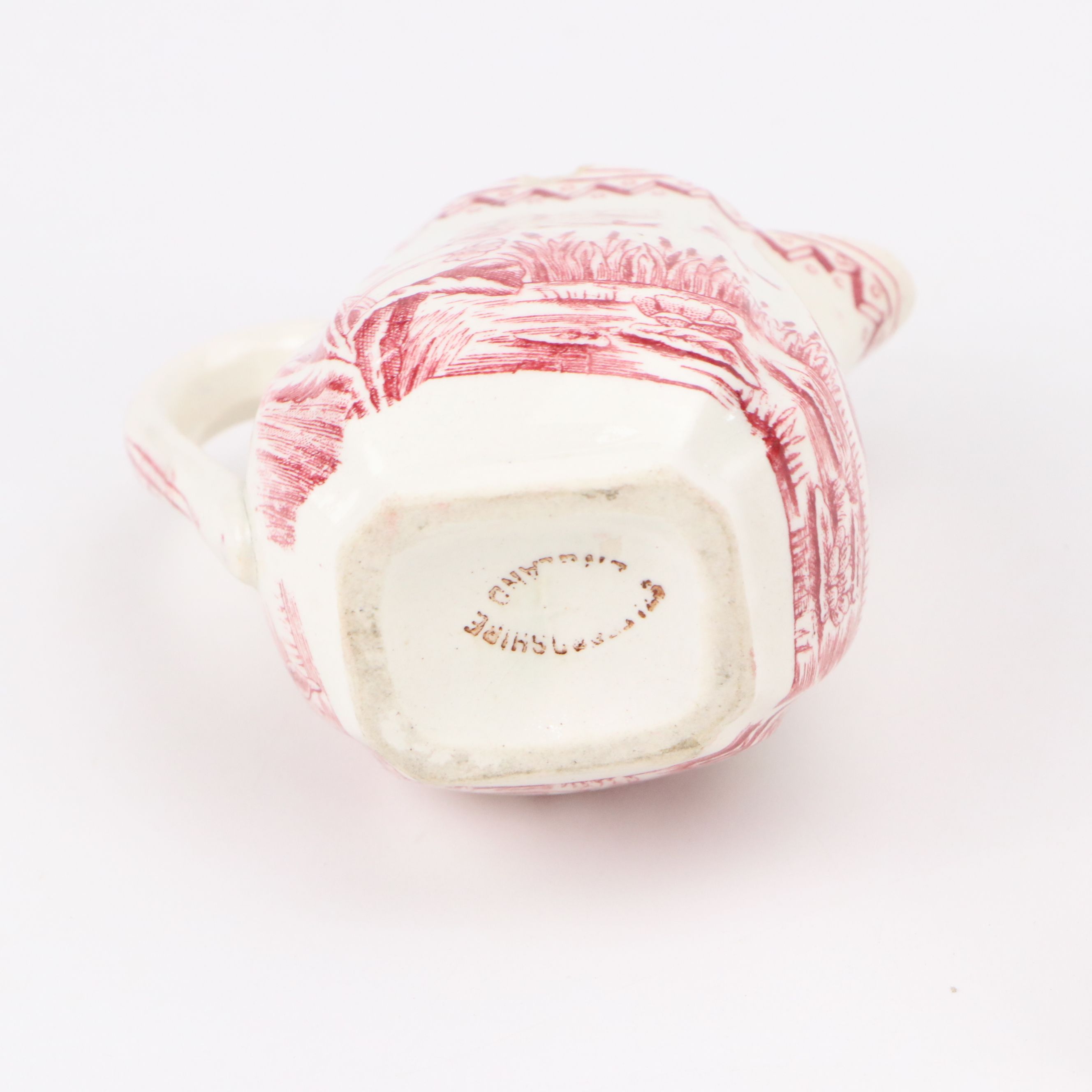 Charles Allerton & Sons Staffordshire "Water Hen" Children's Transferware Set