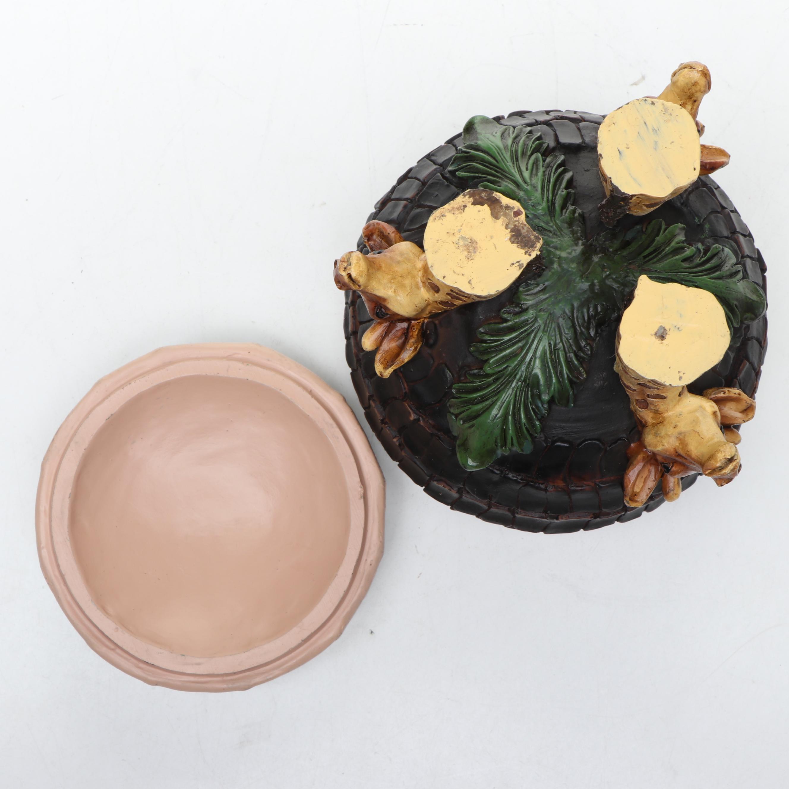 Pierced Sheet Metal Giraffe Votive Holder with Other Giraffe Décor