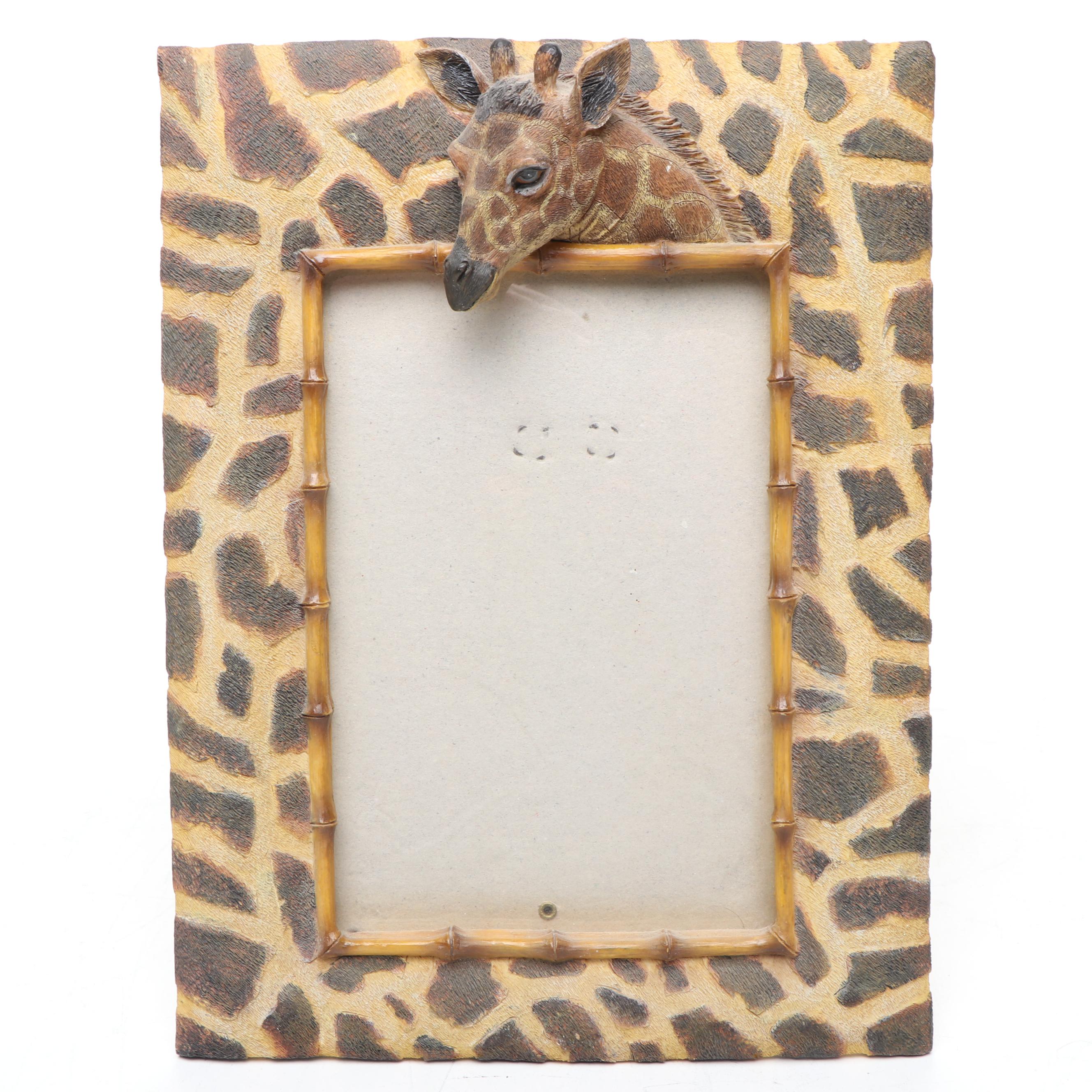 Pierced Sheet Metal Giraffe Votive Holder with Other Giraffe Décor