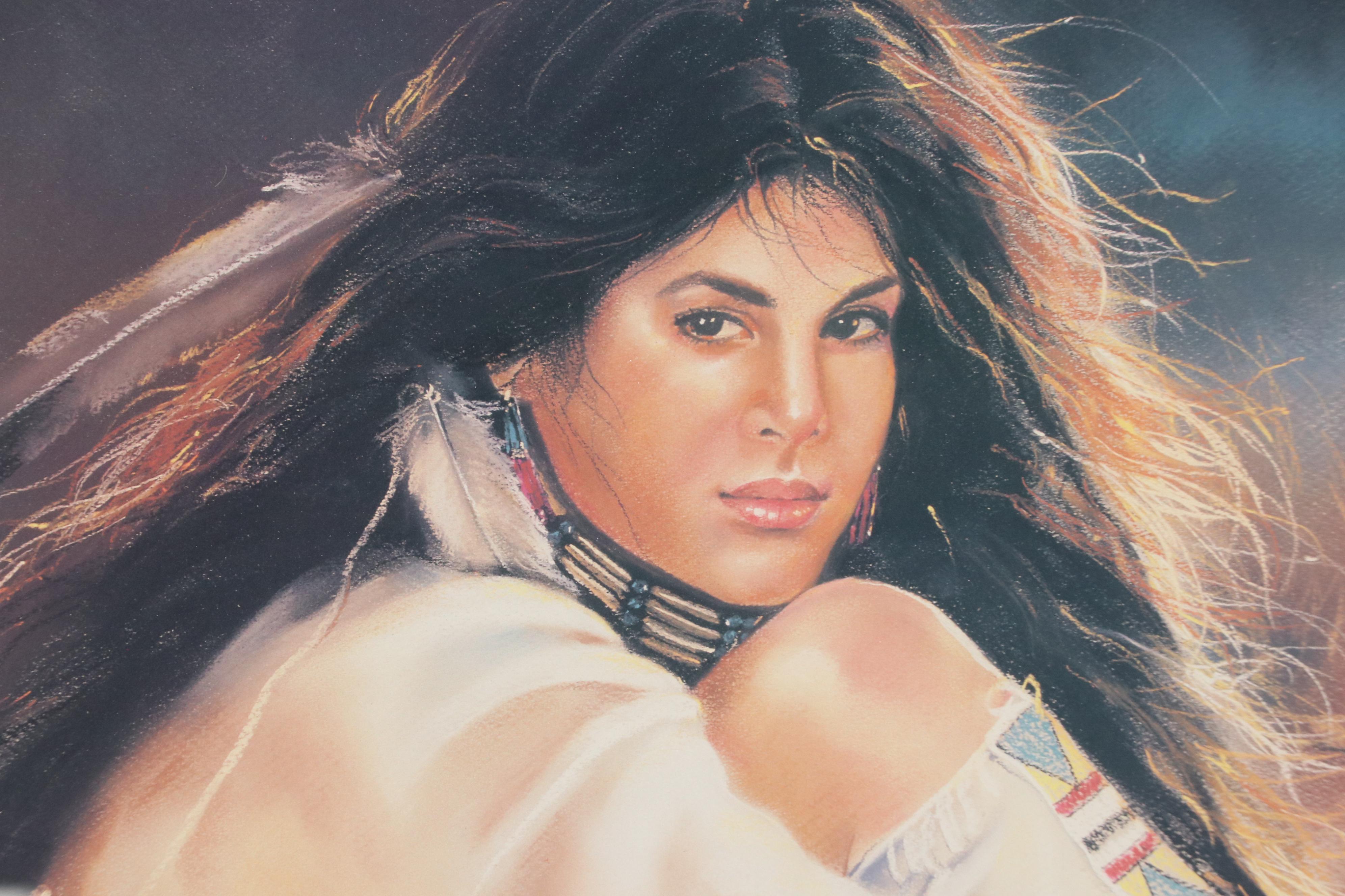 Maija Offset Lithograph "Night Spirits"