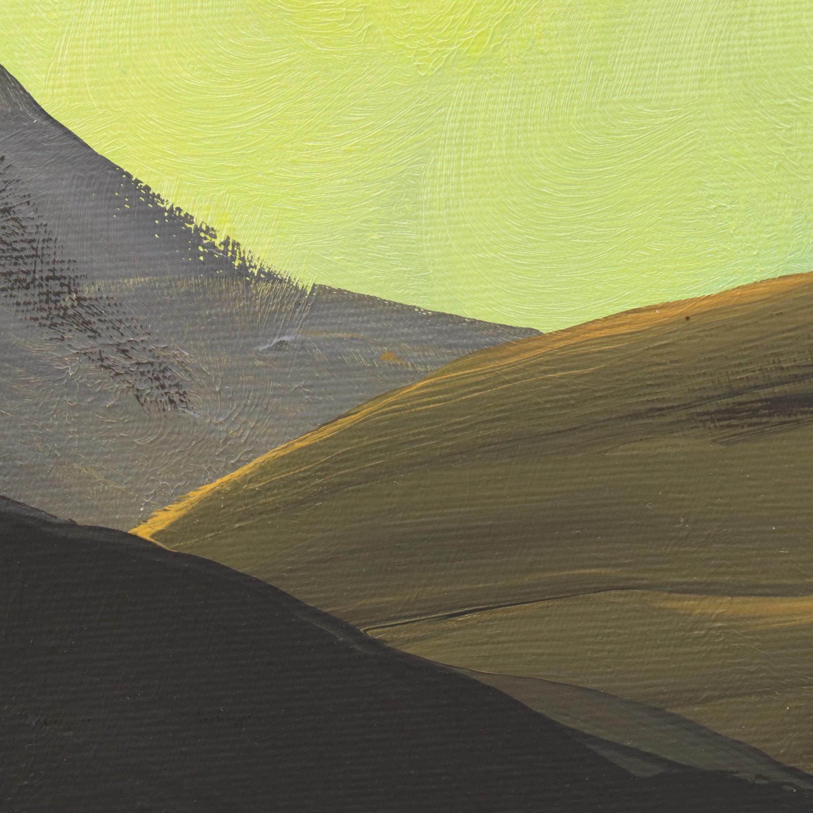 Tragarz Southwestern Oil Painting of Figure in Desert Landscape