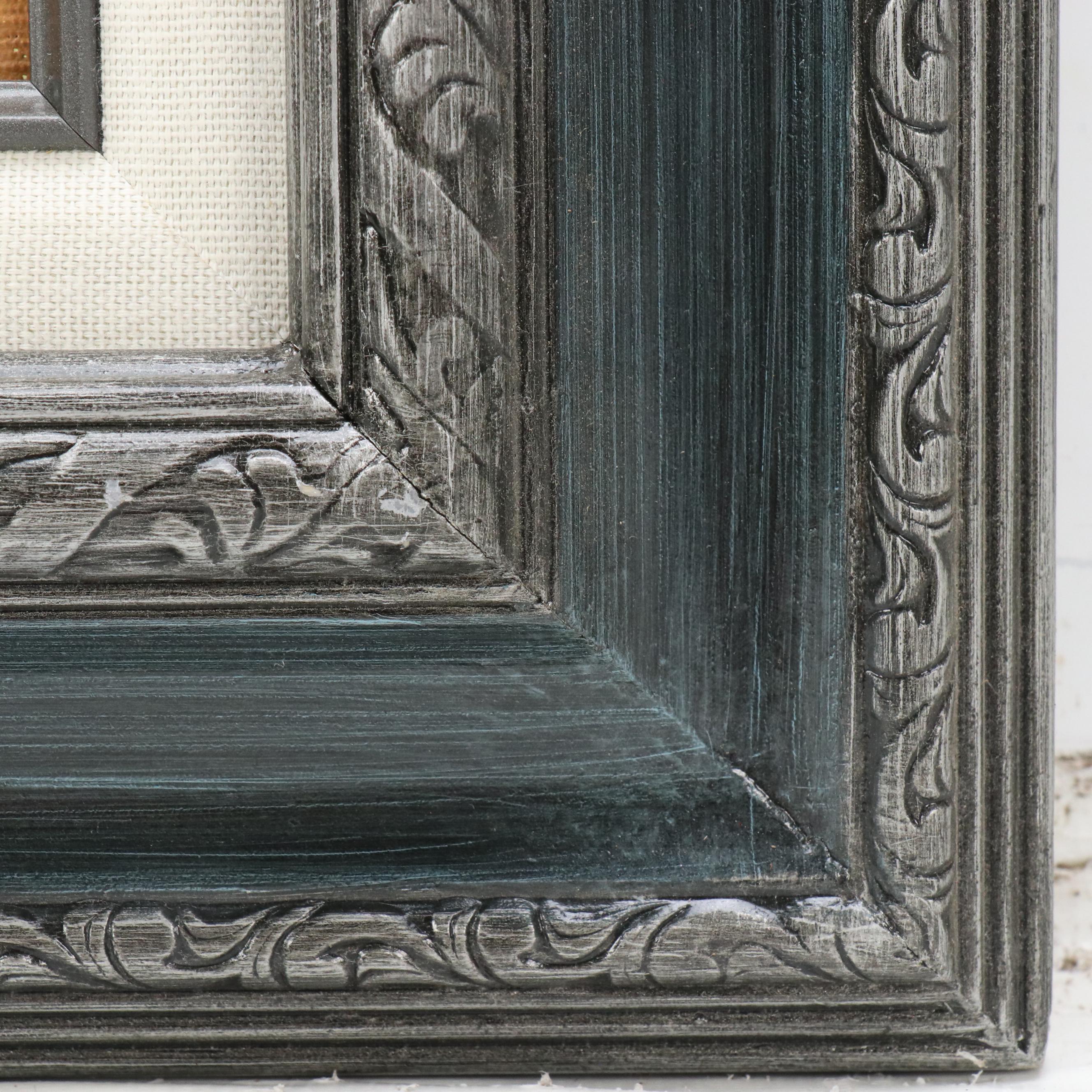 Tragarz Southwestern Oil Painting of Figure in Desert Landscape