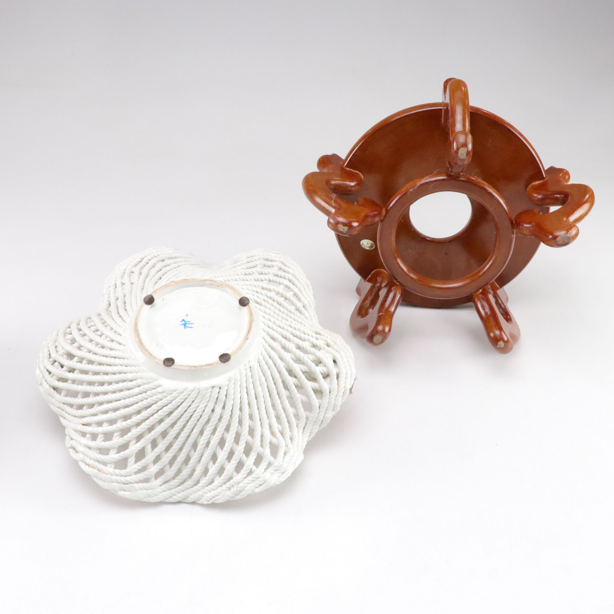 Capodimonte Fruit Basket, Floral Arrangement & More