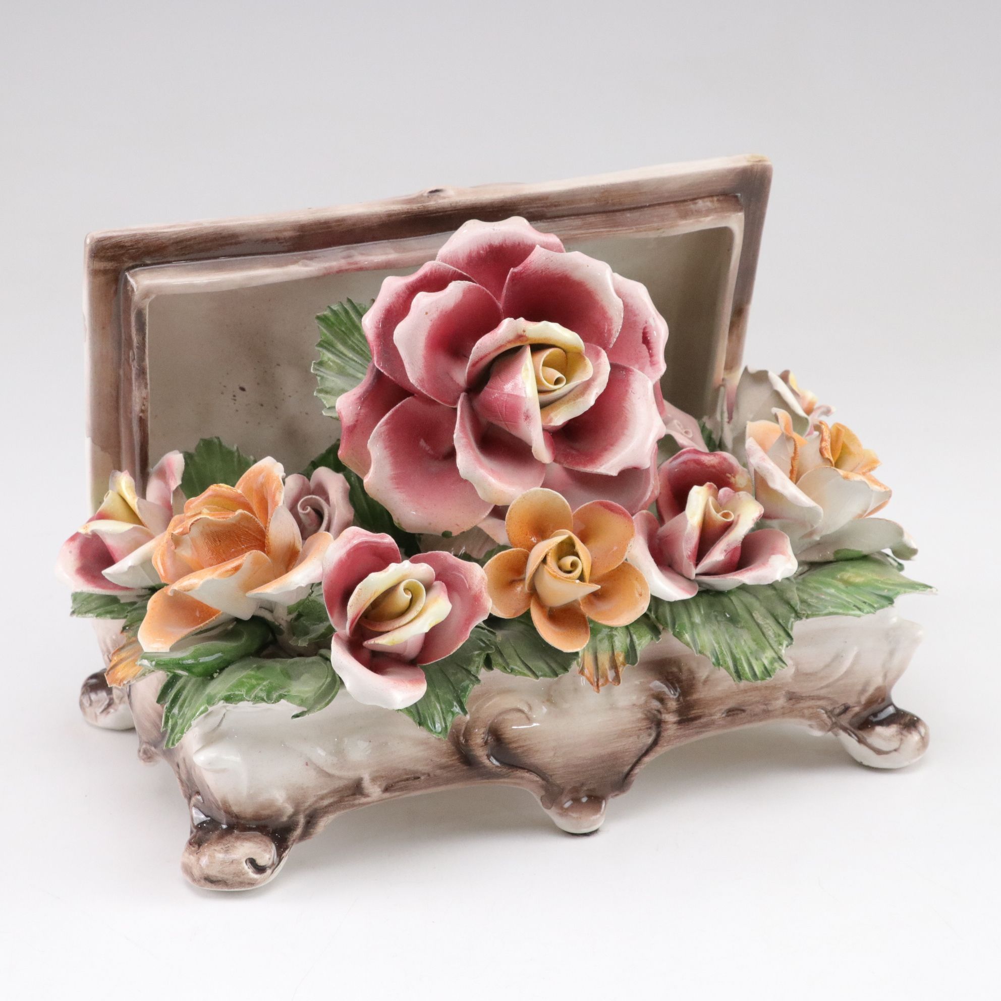 Capodimonte Fruit Basket, Floral Arrangement & More