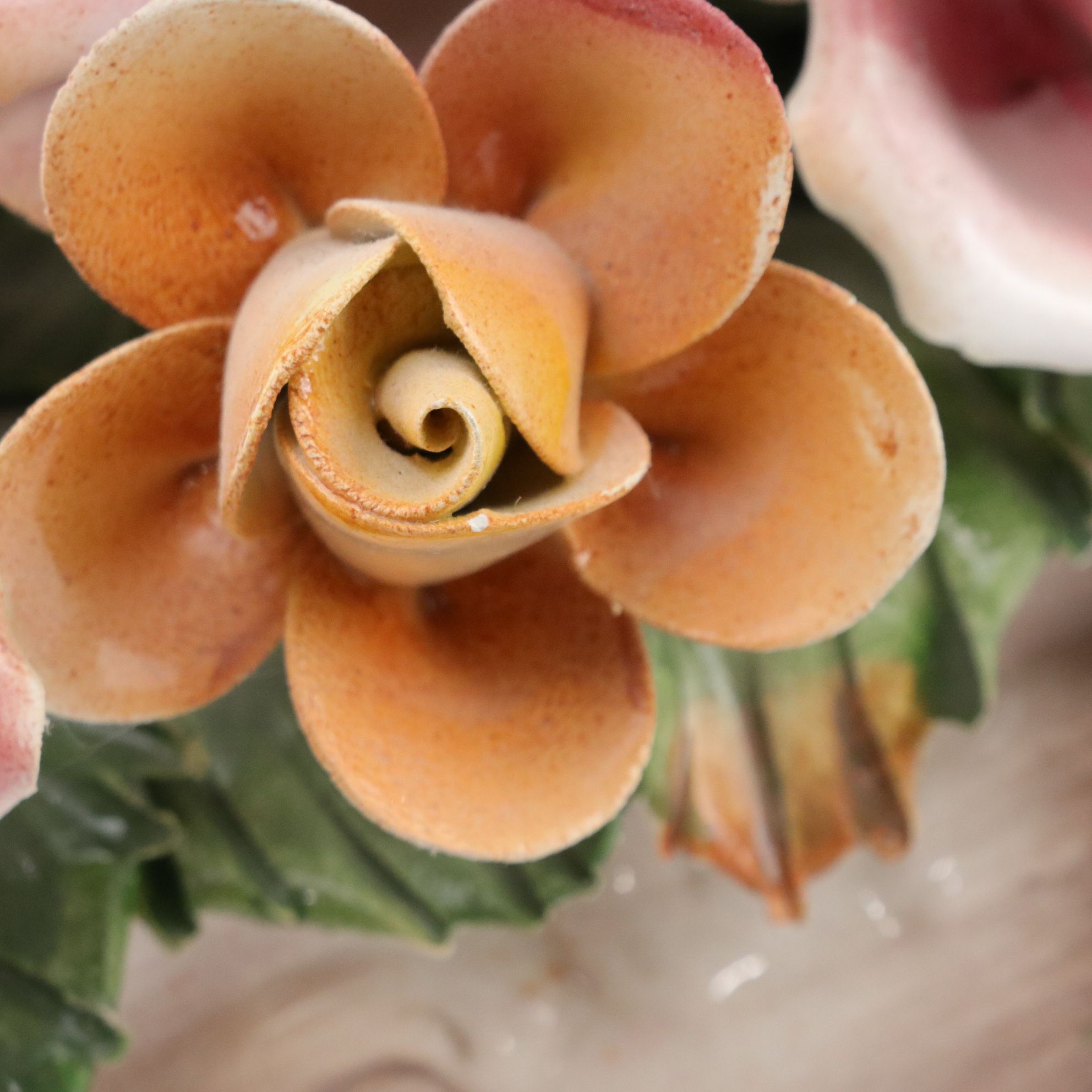 Capodimonte Fruit Basket, Floral Arrangement & More