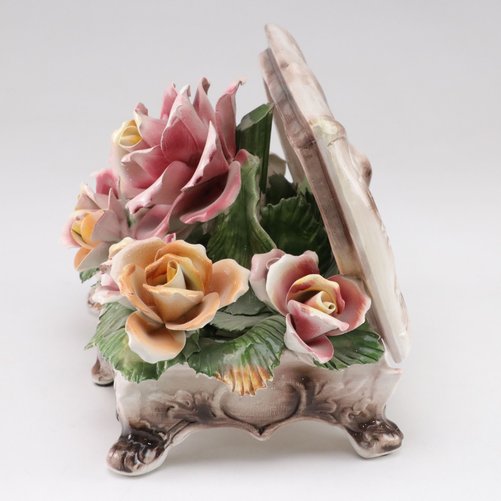 Capodimonte Fruit Basket, Floral Arrangement & More