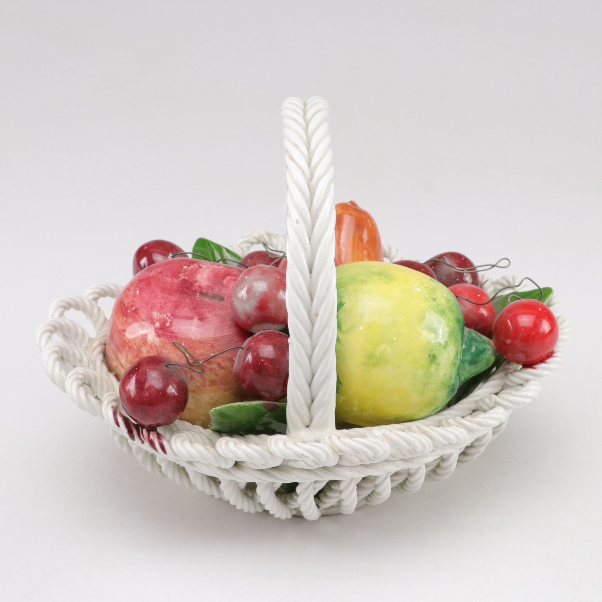 Capodimonte Fruit Basket, Floral Arrangement & More