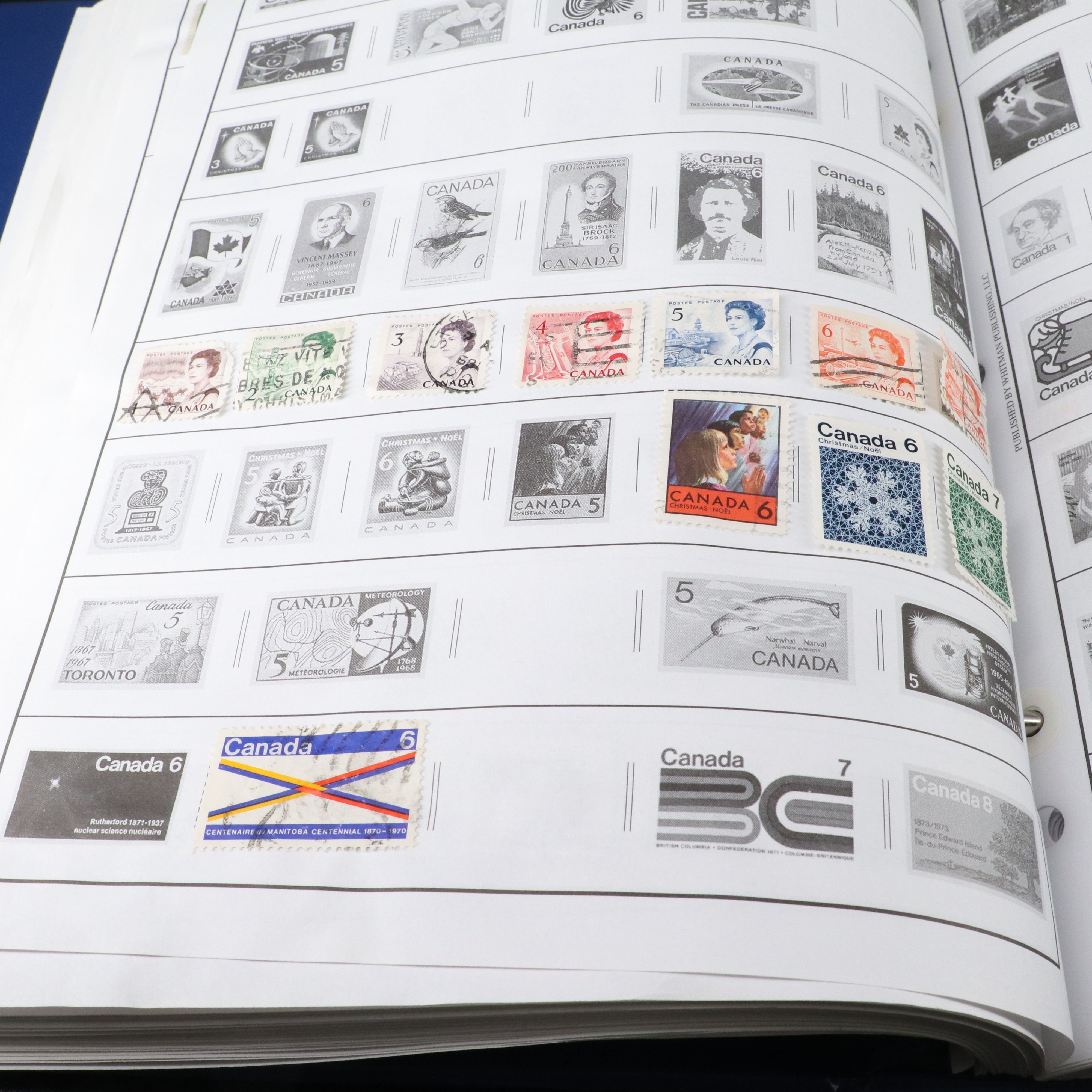 Two Harris "Statesman" World Stamp Albums Part 1 and Part 2.