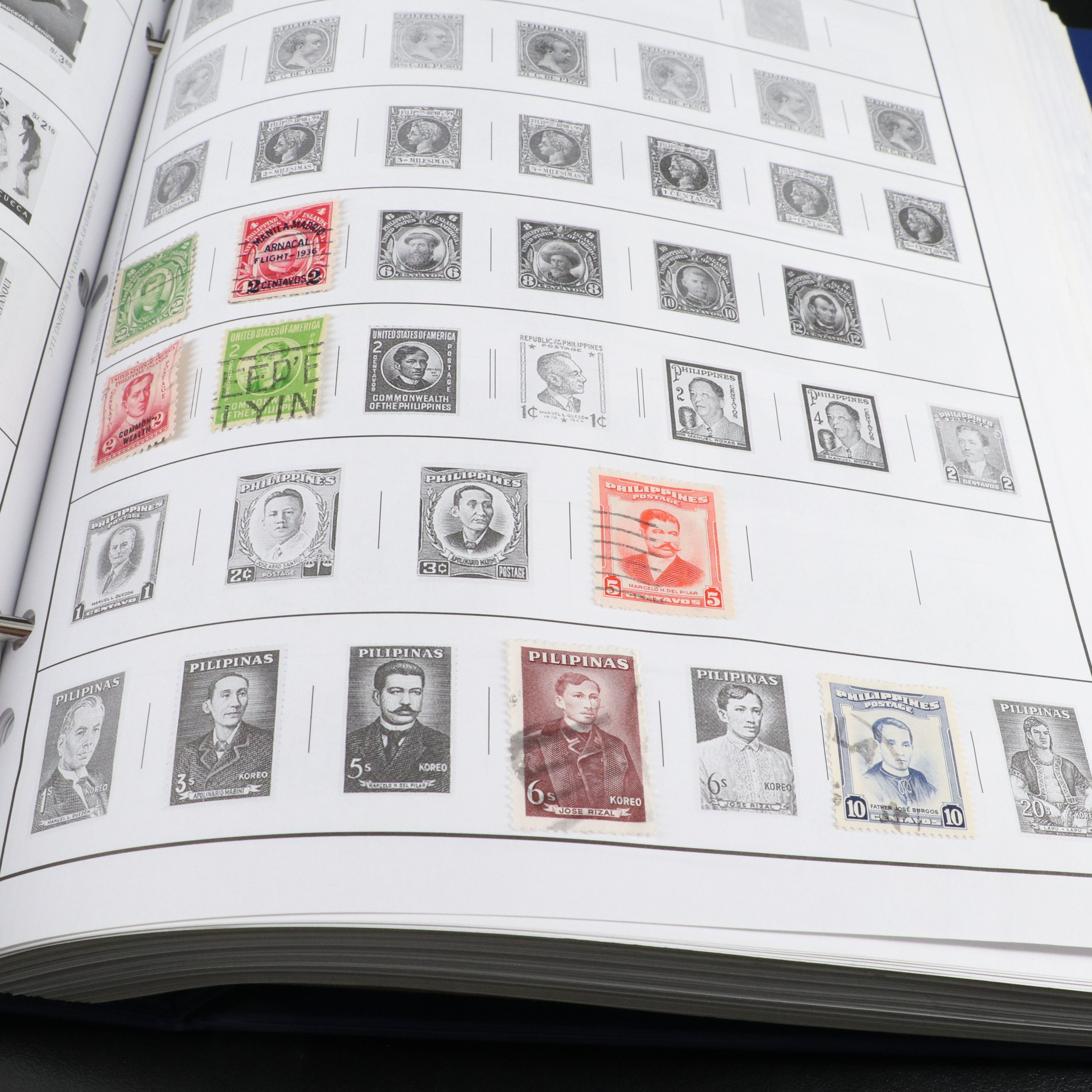 Two Harris "Statesman" World Stamp Albums Part 1 and Part 2.