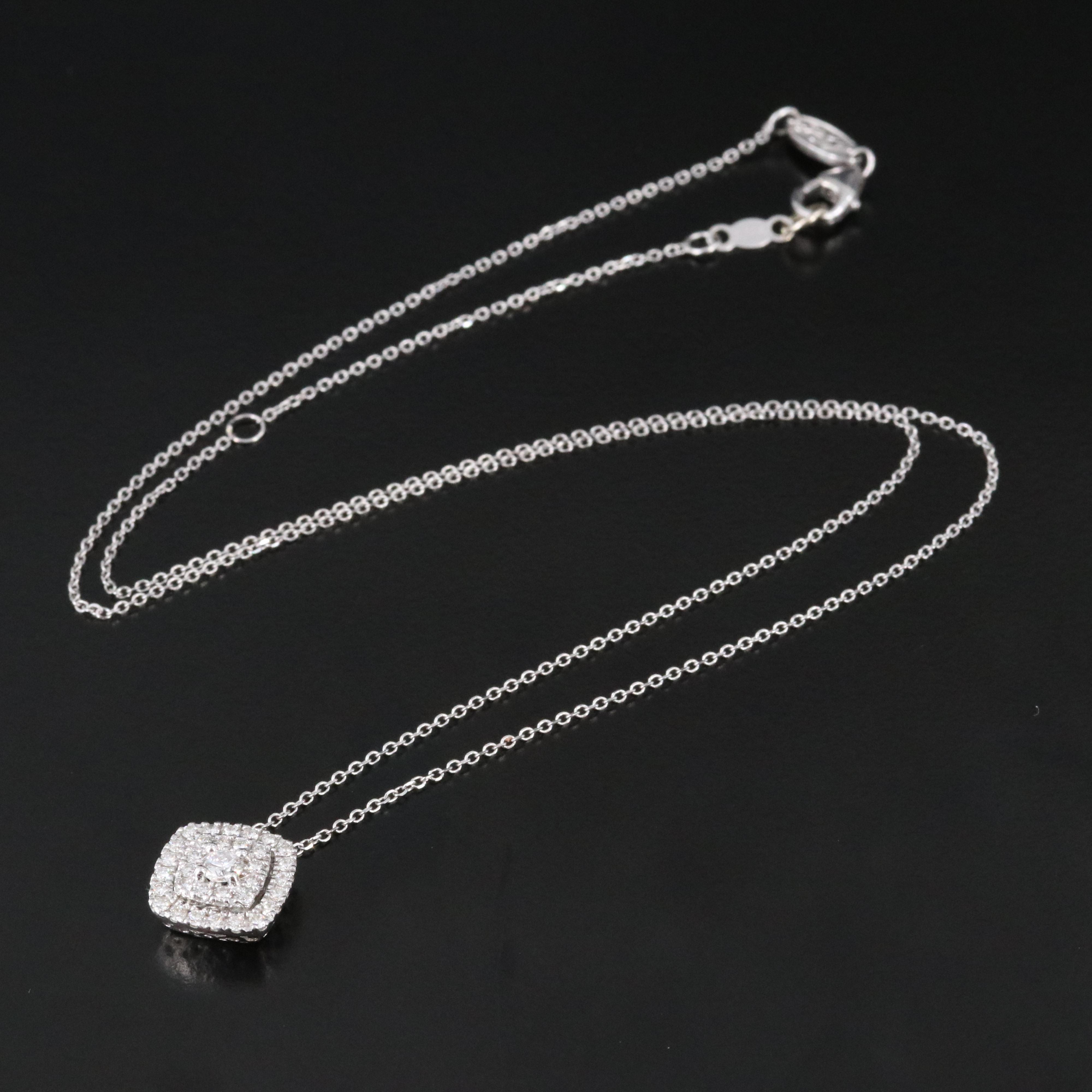 Neil Lane 14K  0.60 CTW Diamond Pendant Necklace