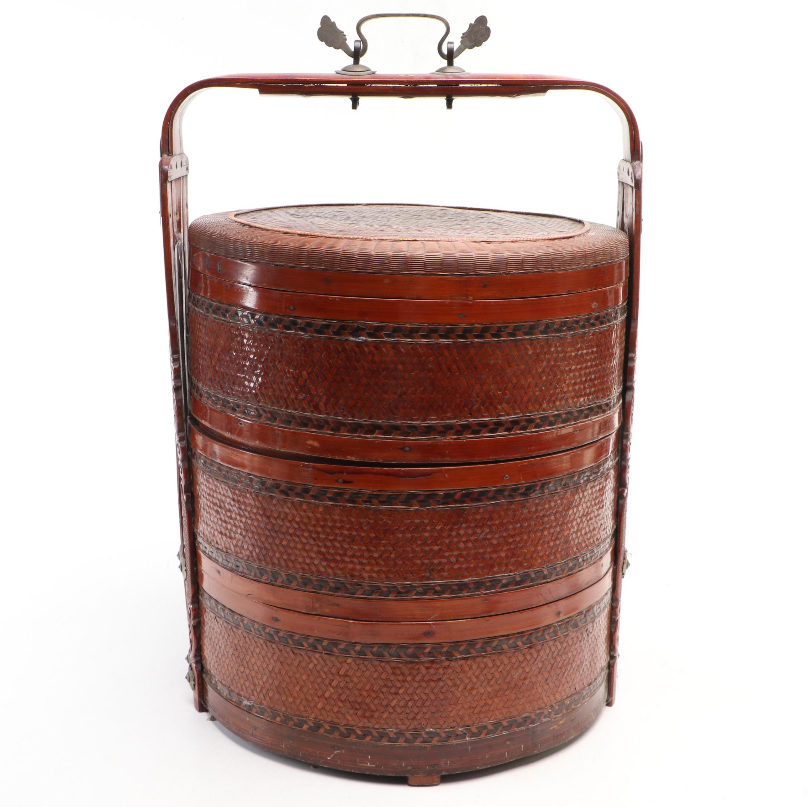 Chinese Wedding Basket, Early 20th Century